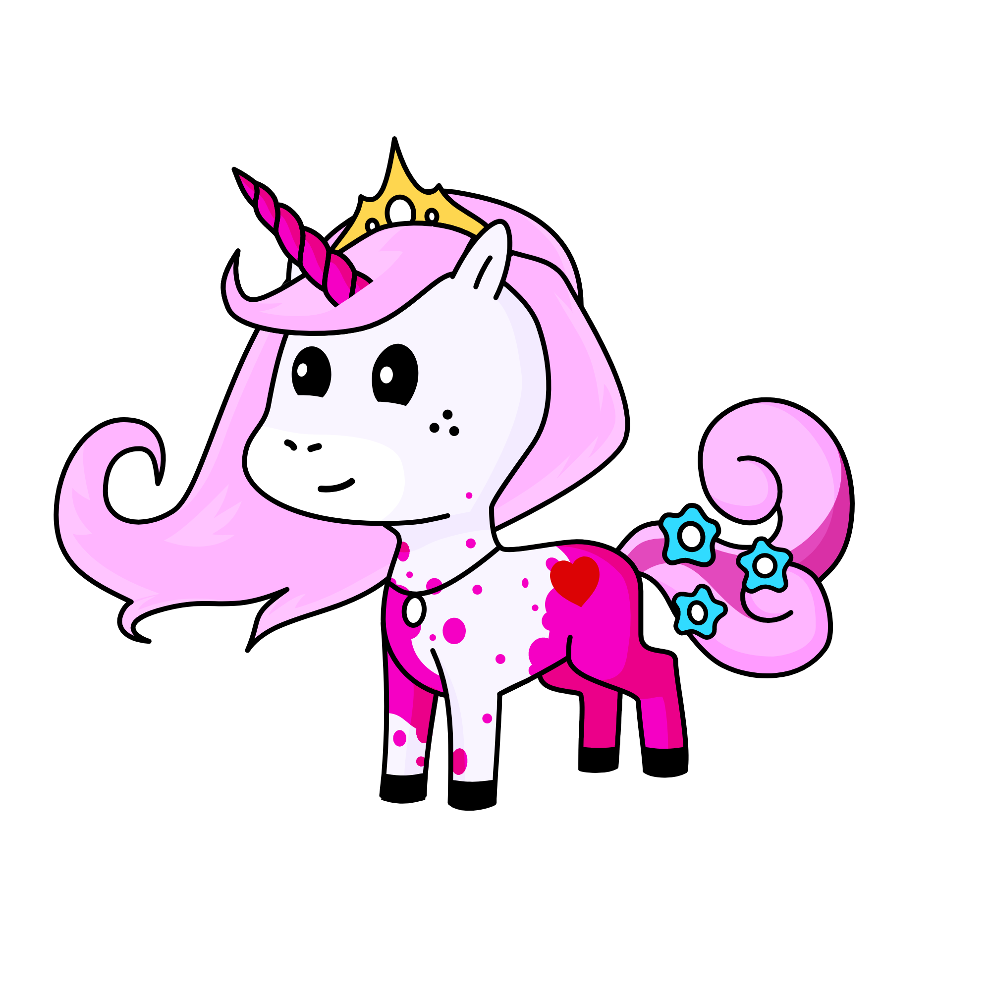 Valentina, the unicorn