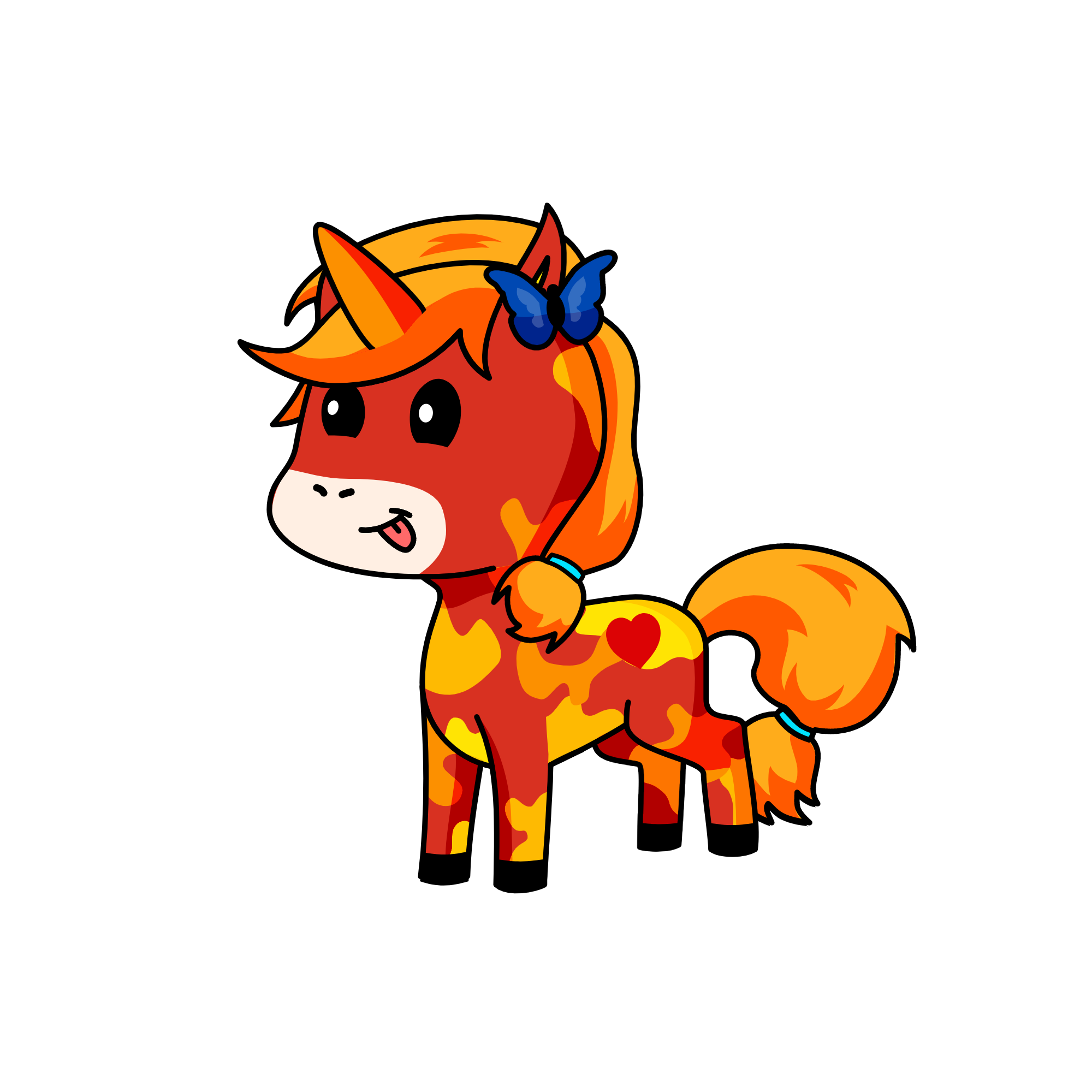 fierygurl, the unicorn
