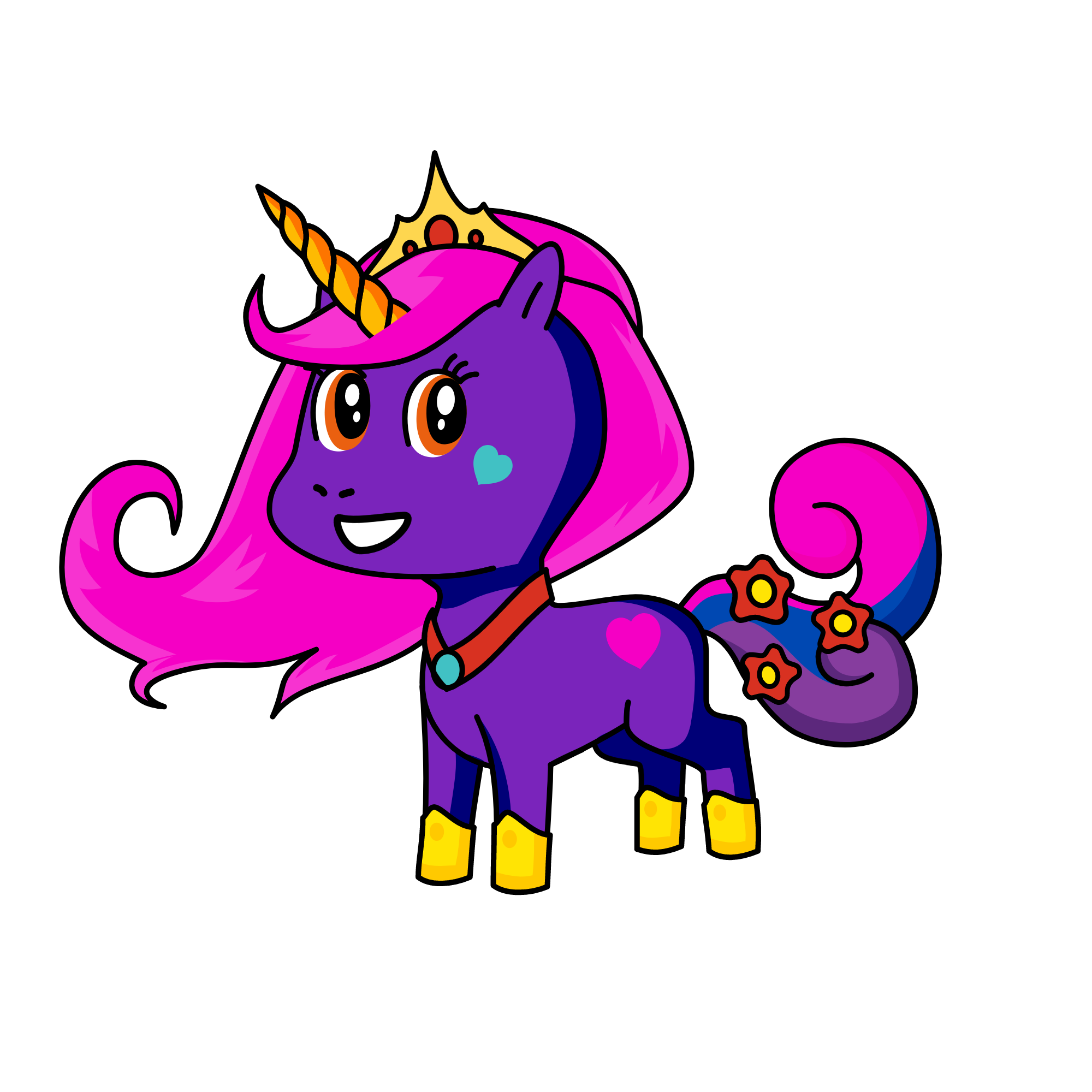 Pratyusha, the unicorn