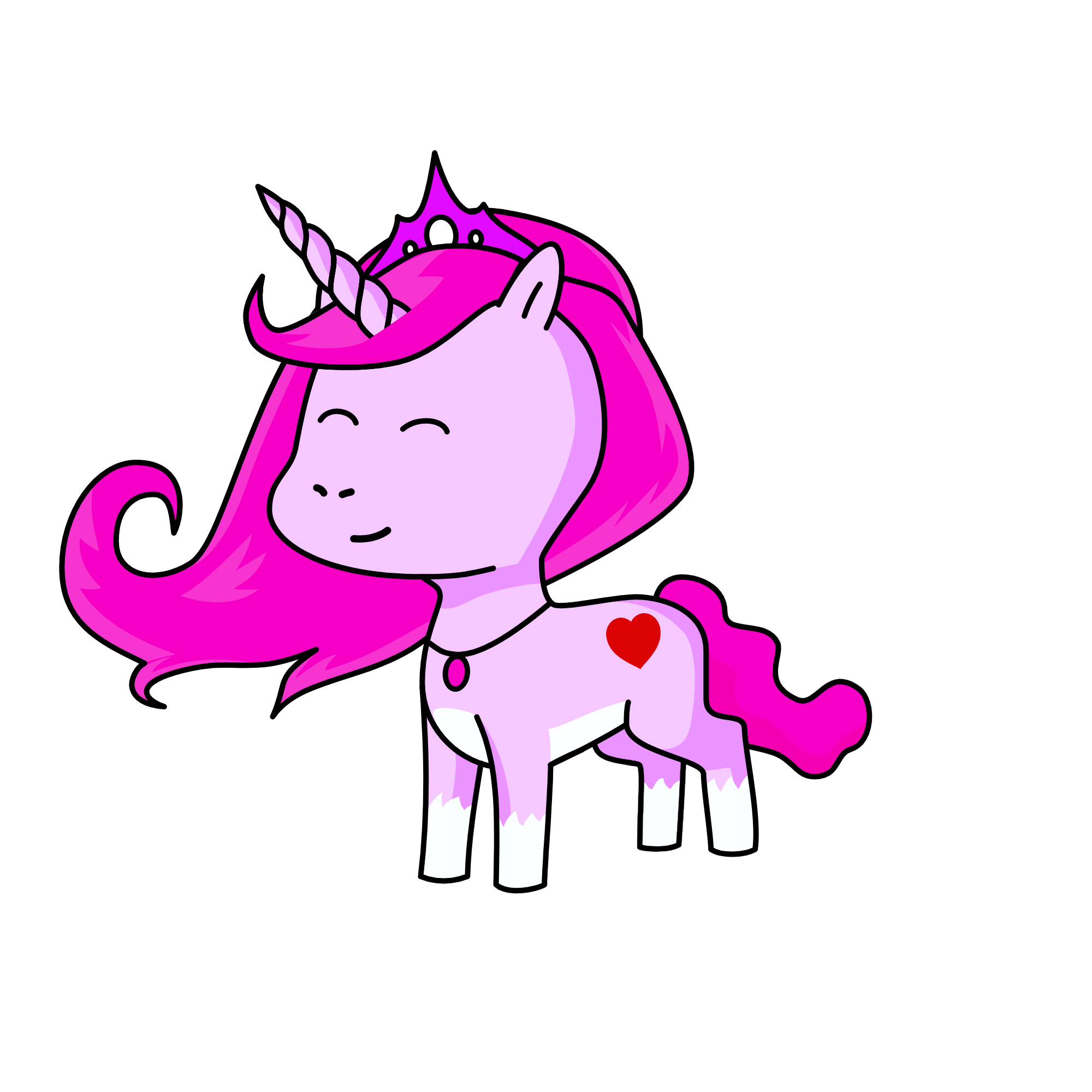 princess love , the unicorn