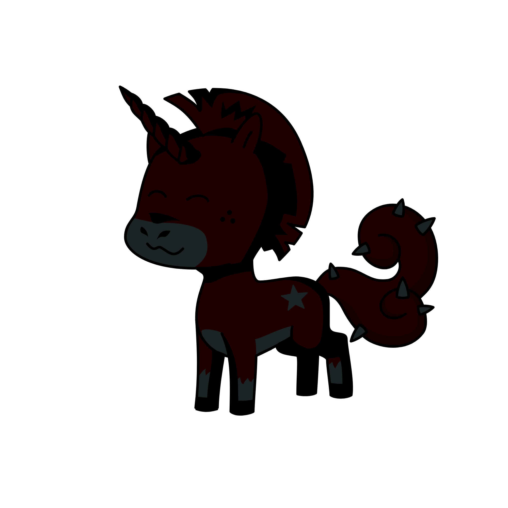 BÒ XÍ BÒ ĐE BÕ XÍ BÕ XÍ BÒ ĐE, the unicorn