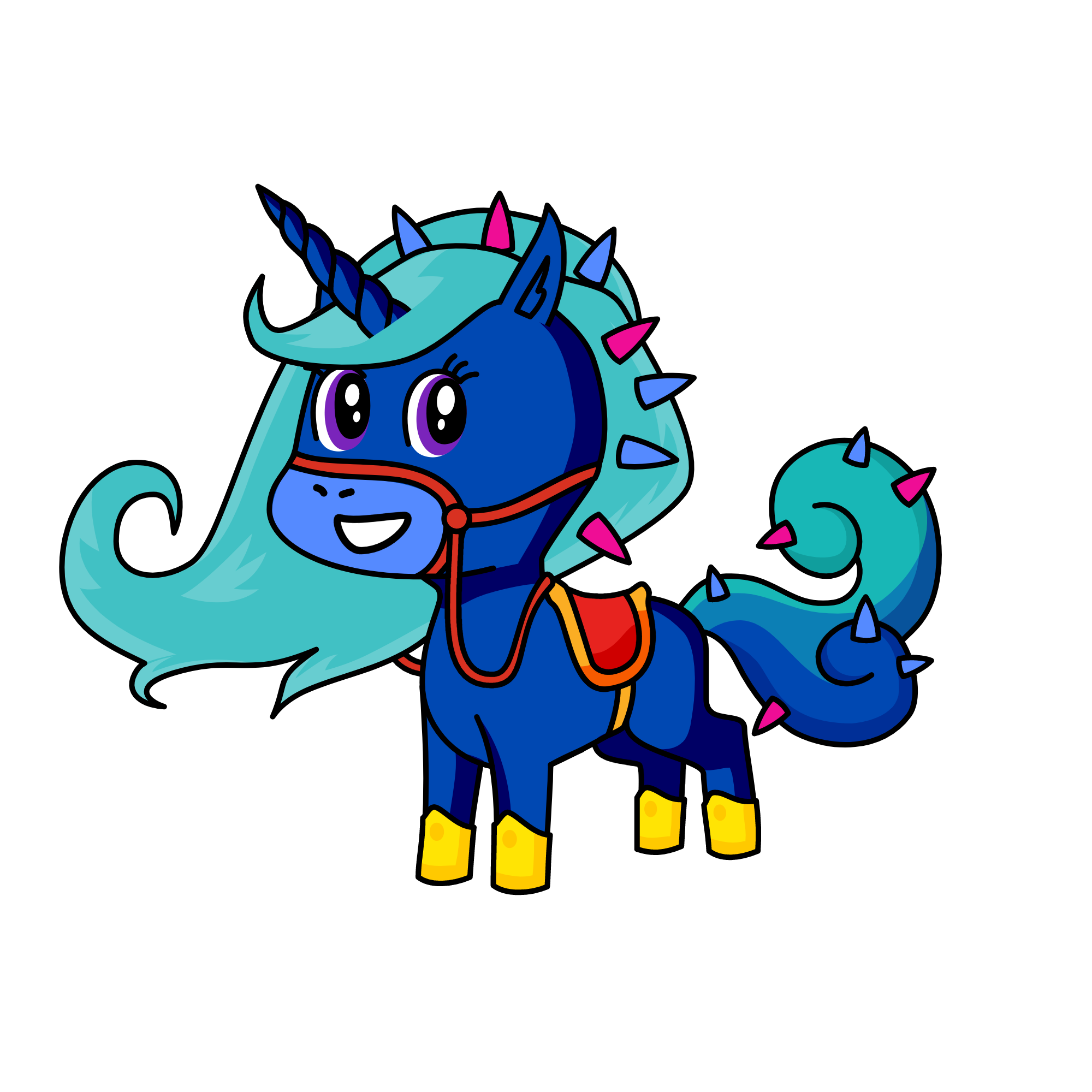 Princess Cool, the unicorn