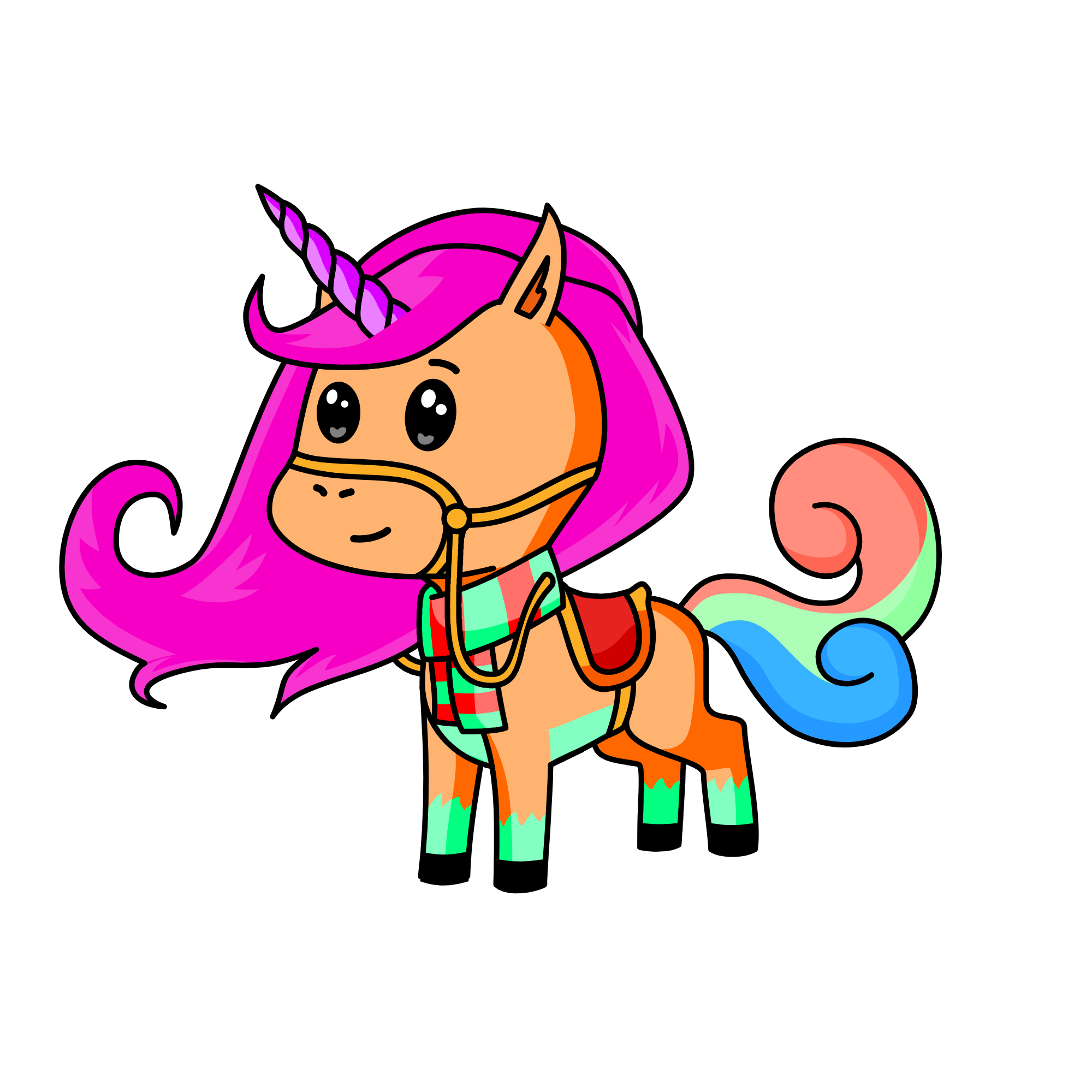 Valentine, the unicorn