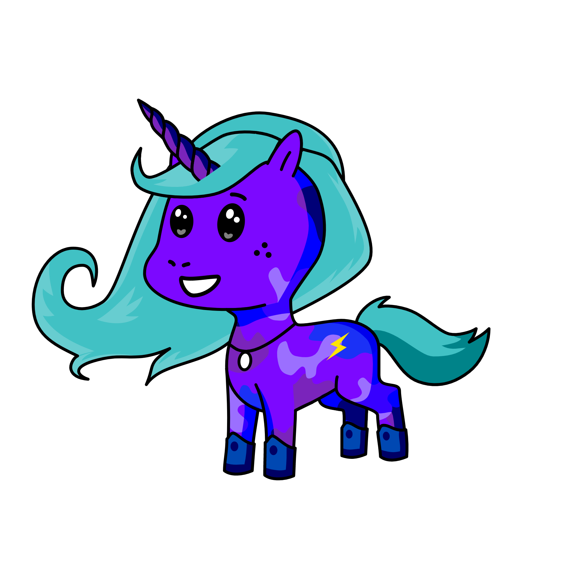 moon light, the unicorn
