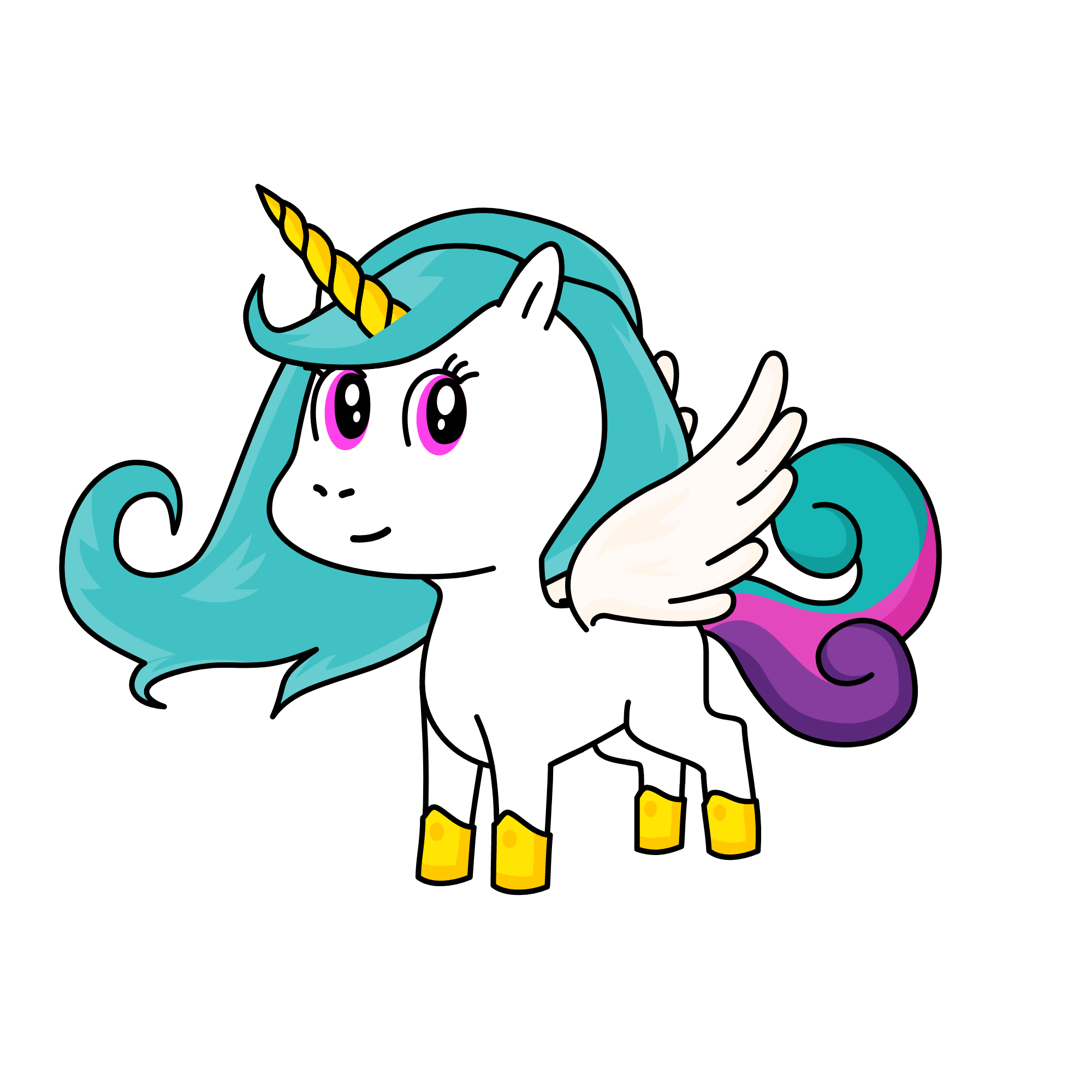 celestia, the unicorn