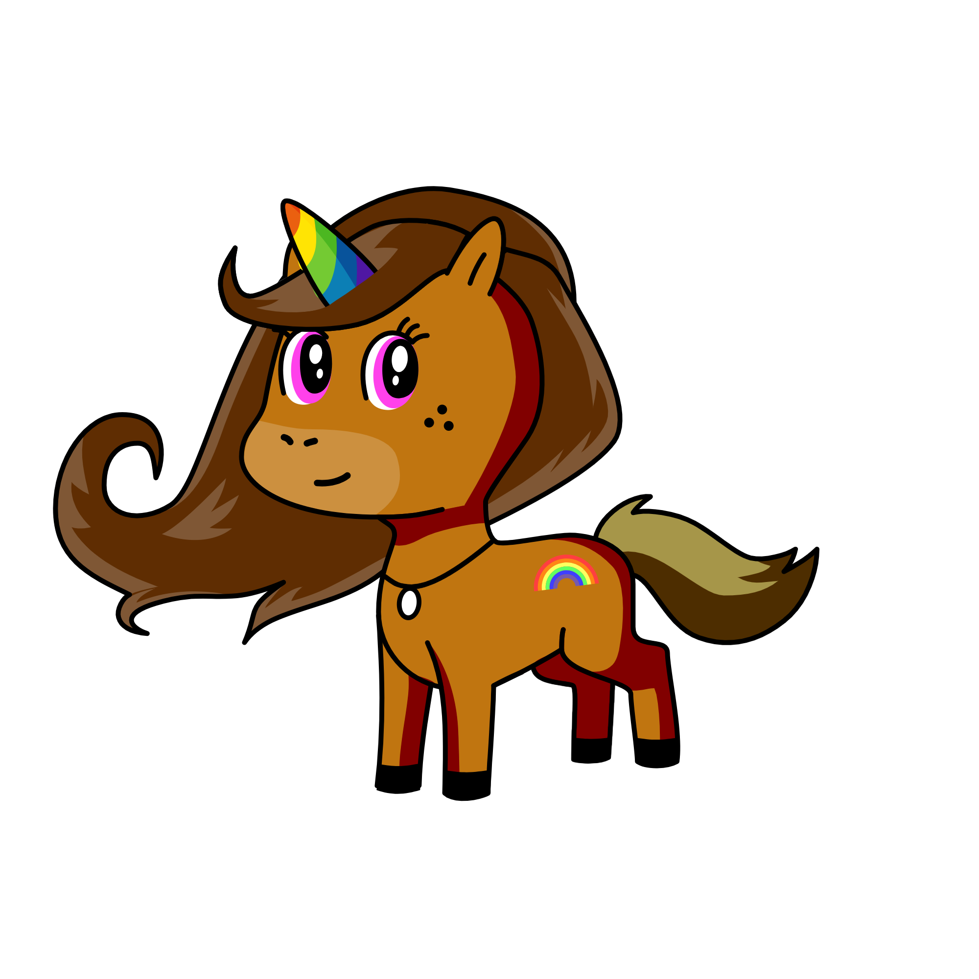 bella, the unicorn