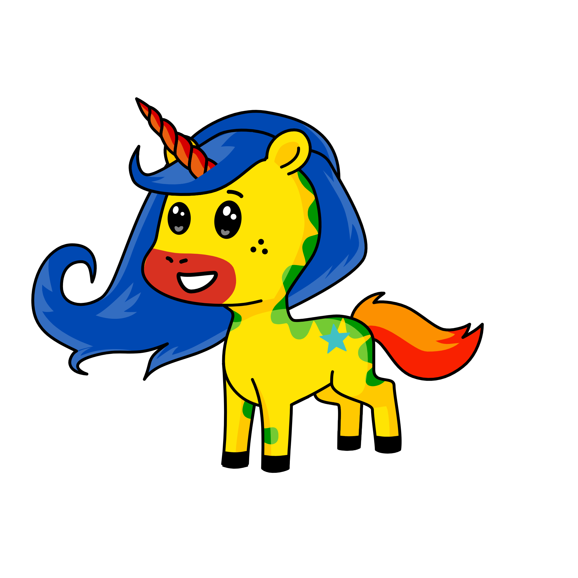 Zoey, the unicorn