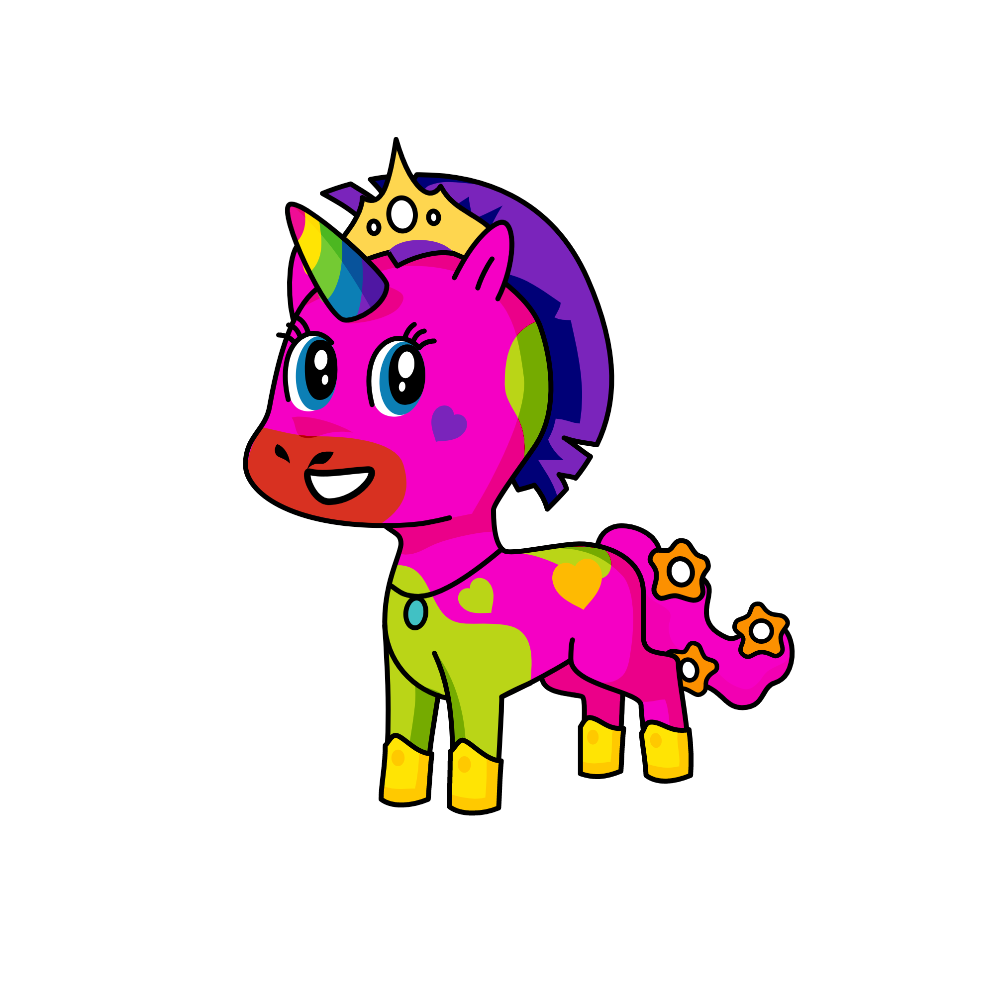 Pinky Pie, the unicorn