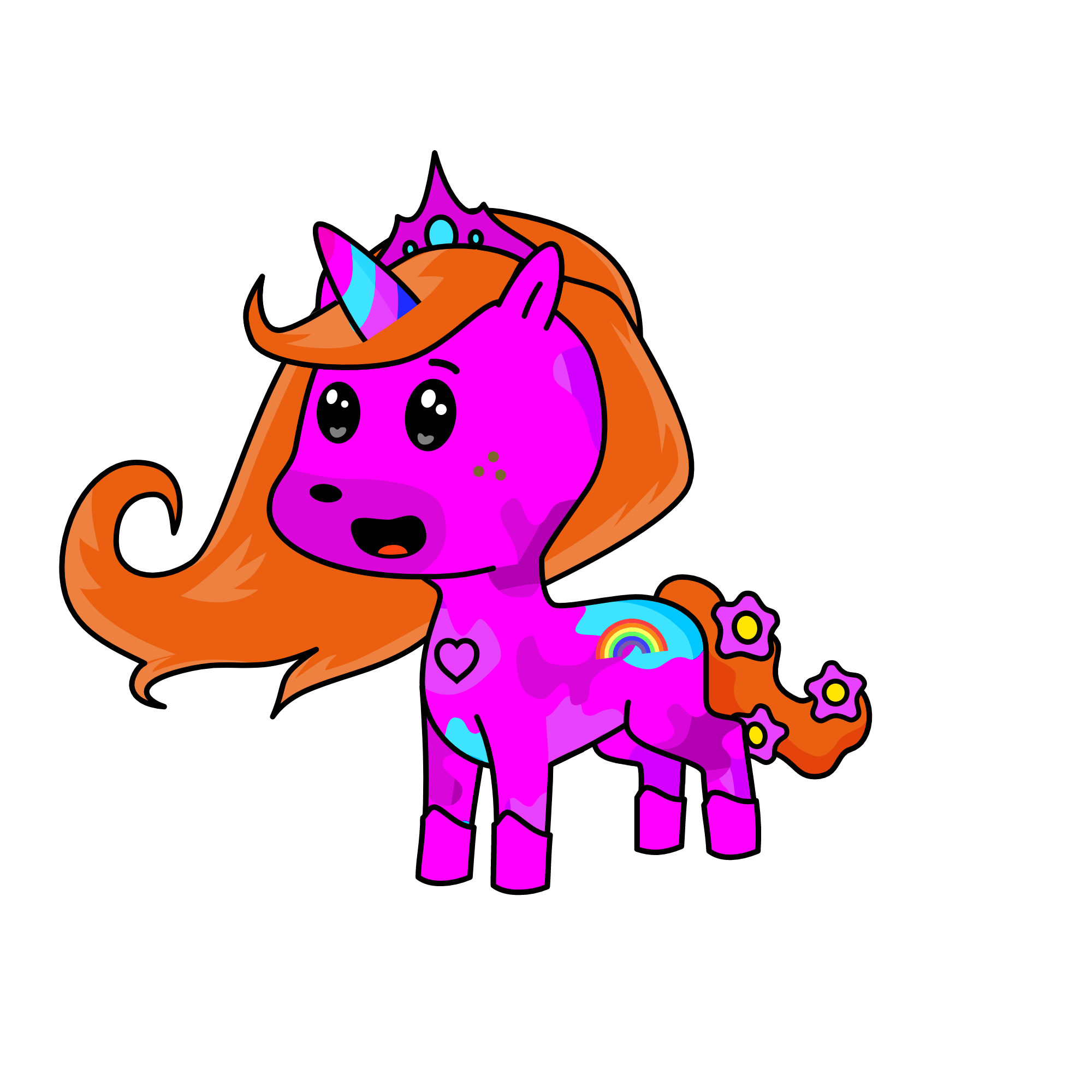 cutsy cici, the unicorn
