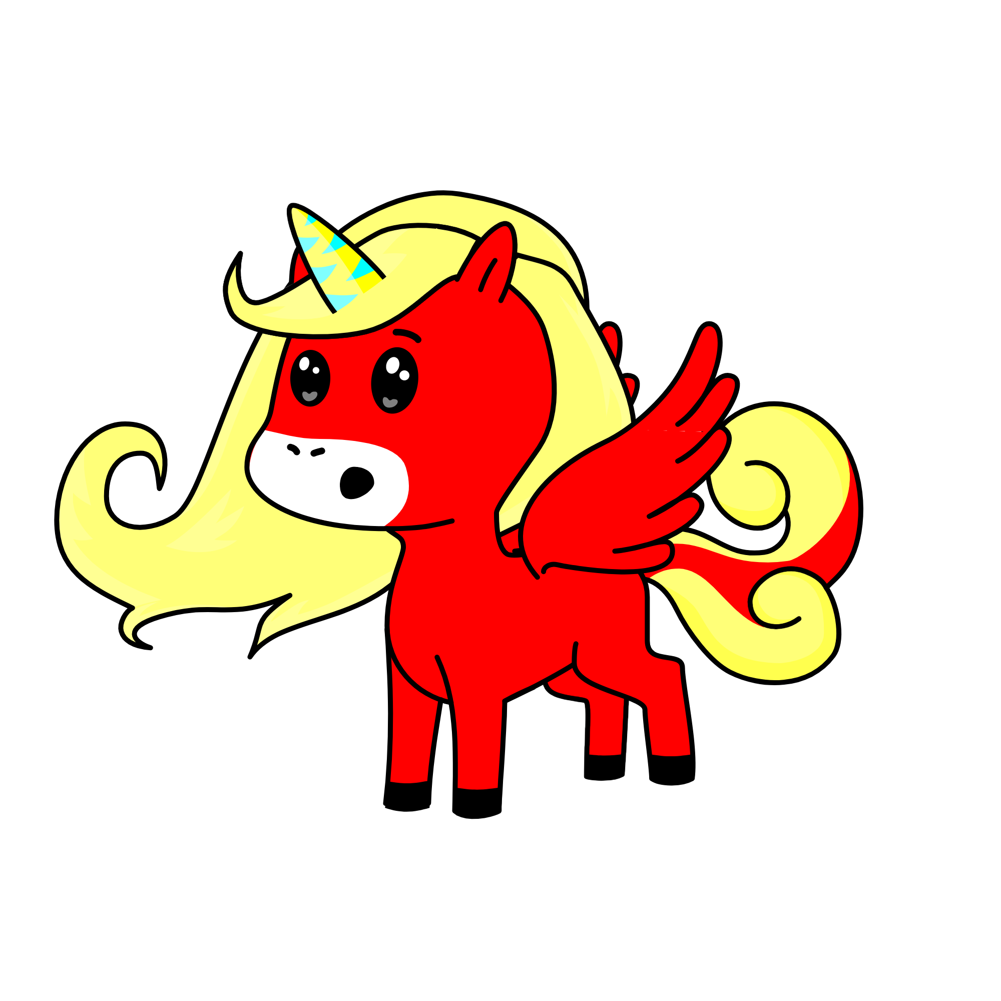 WLL,X, the unicorn