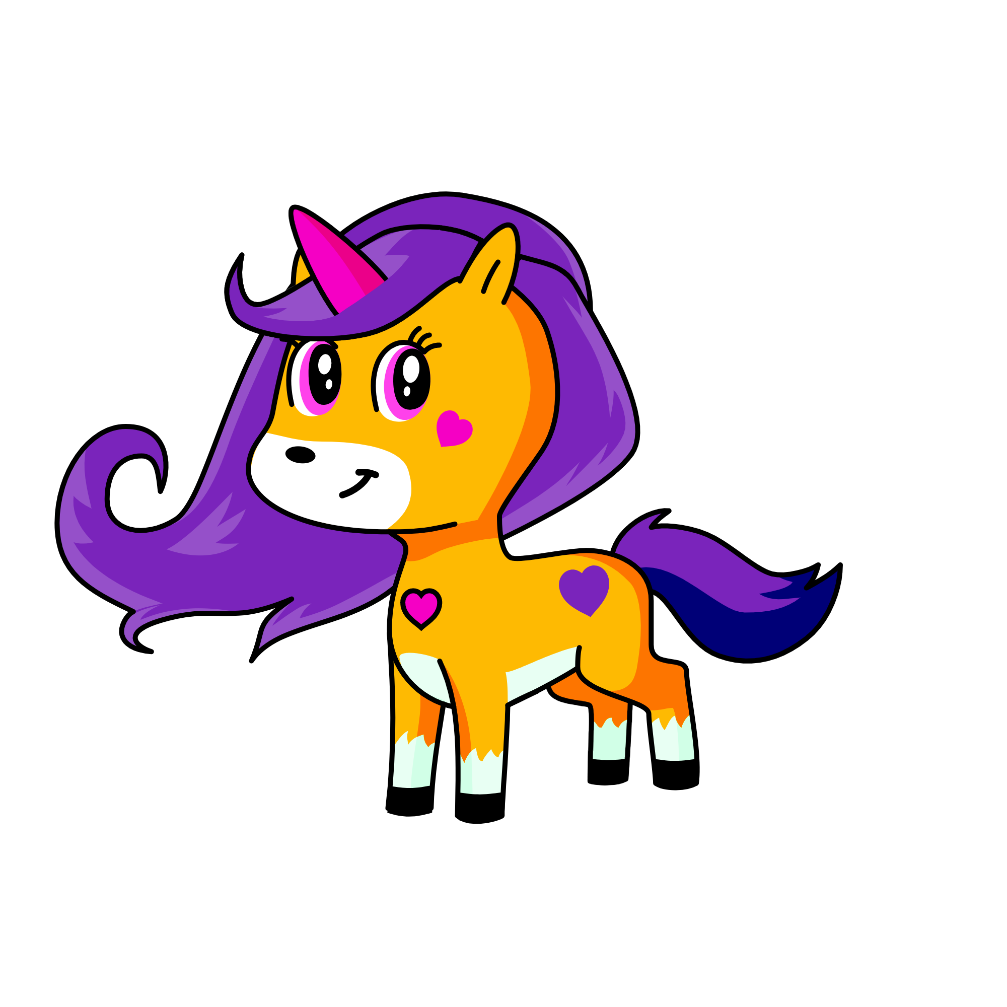 Mimi, the unicorn