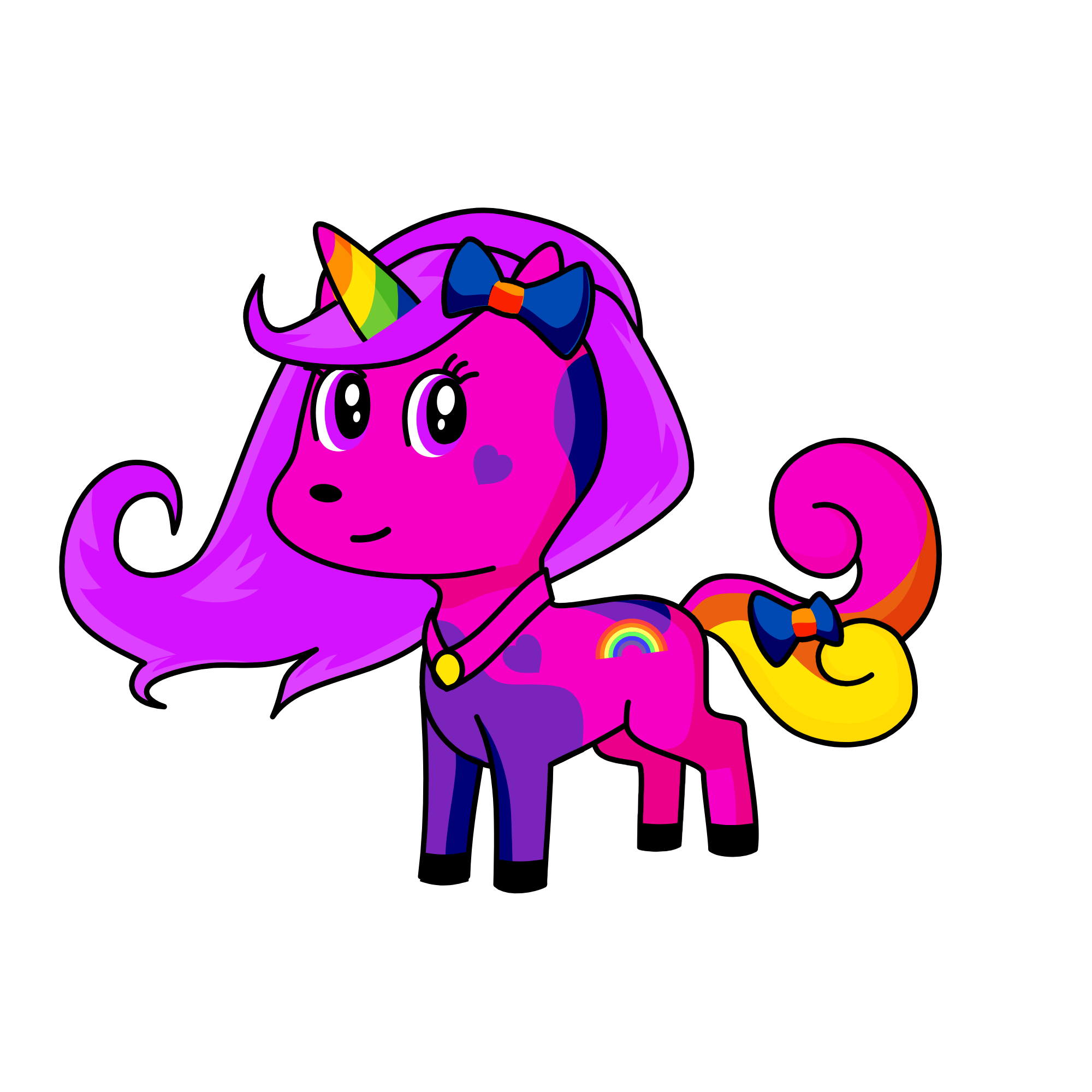 Mili, the unicorn