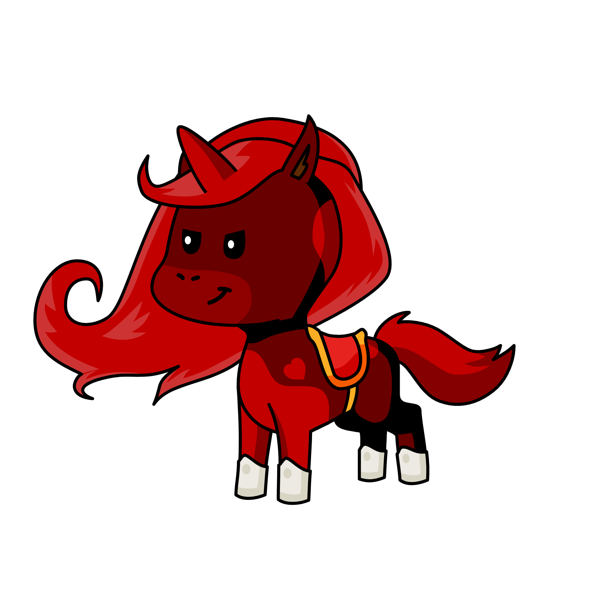 fire, the unicorn