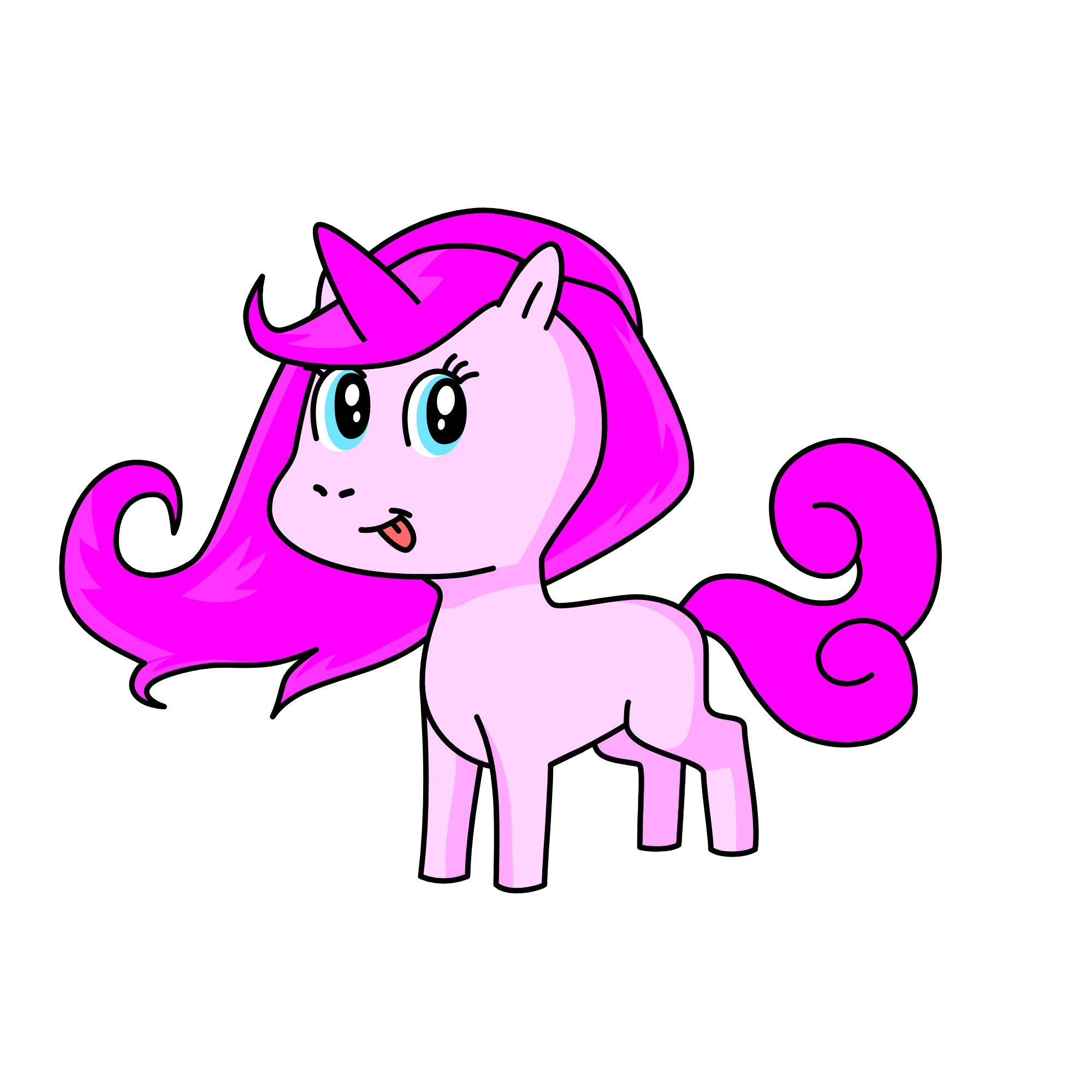 pinki pie, the unicorn
