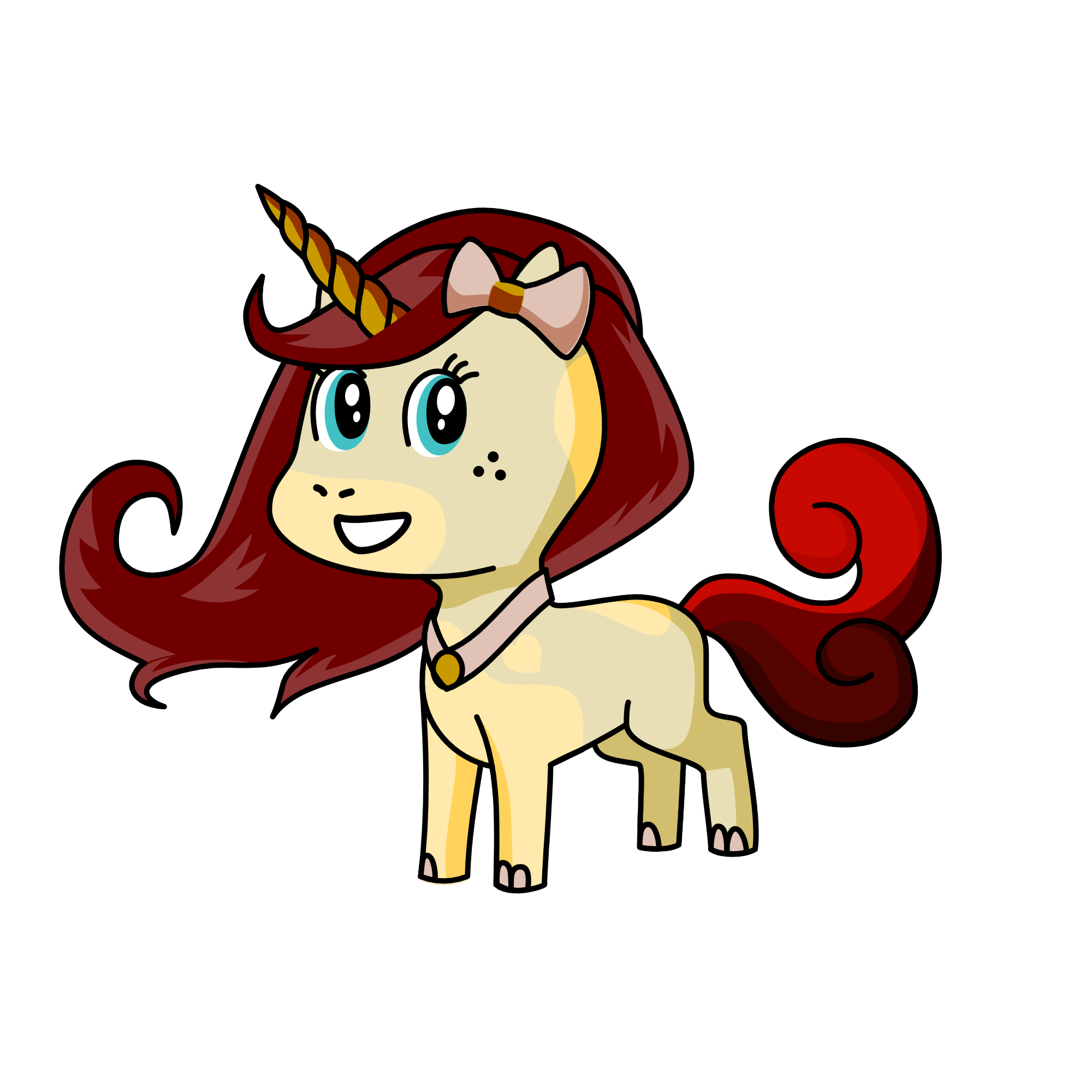 Cornelia, the unicorn