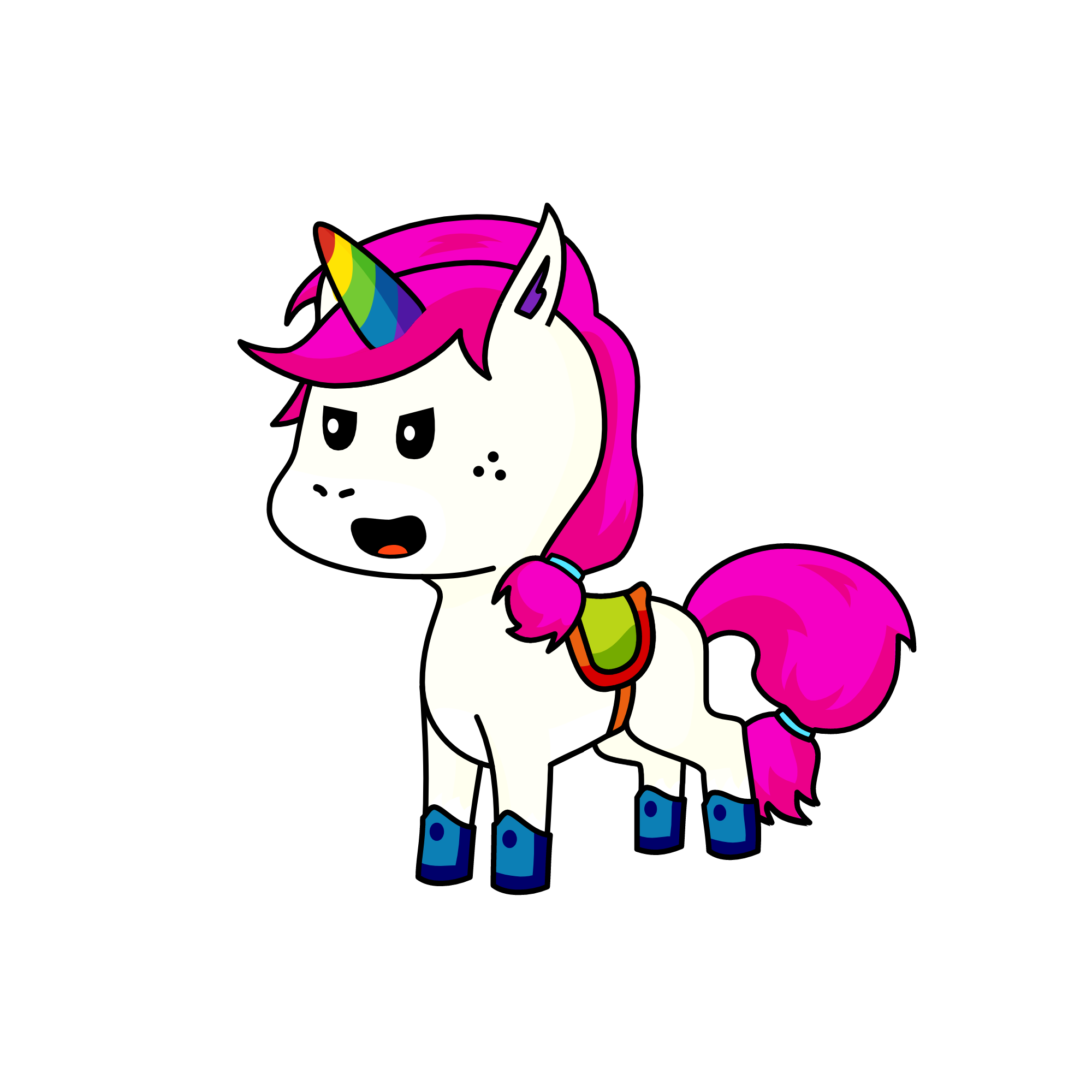 rosa, the unicorn