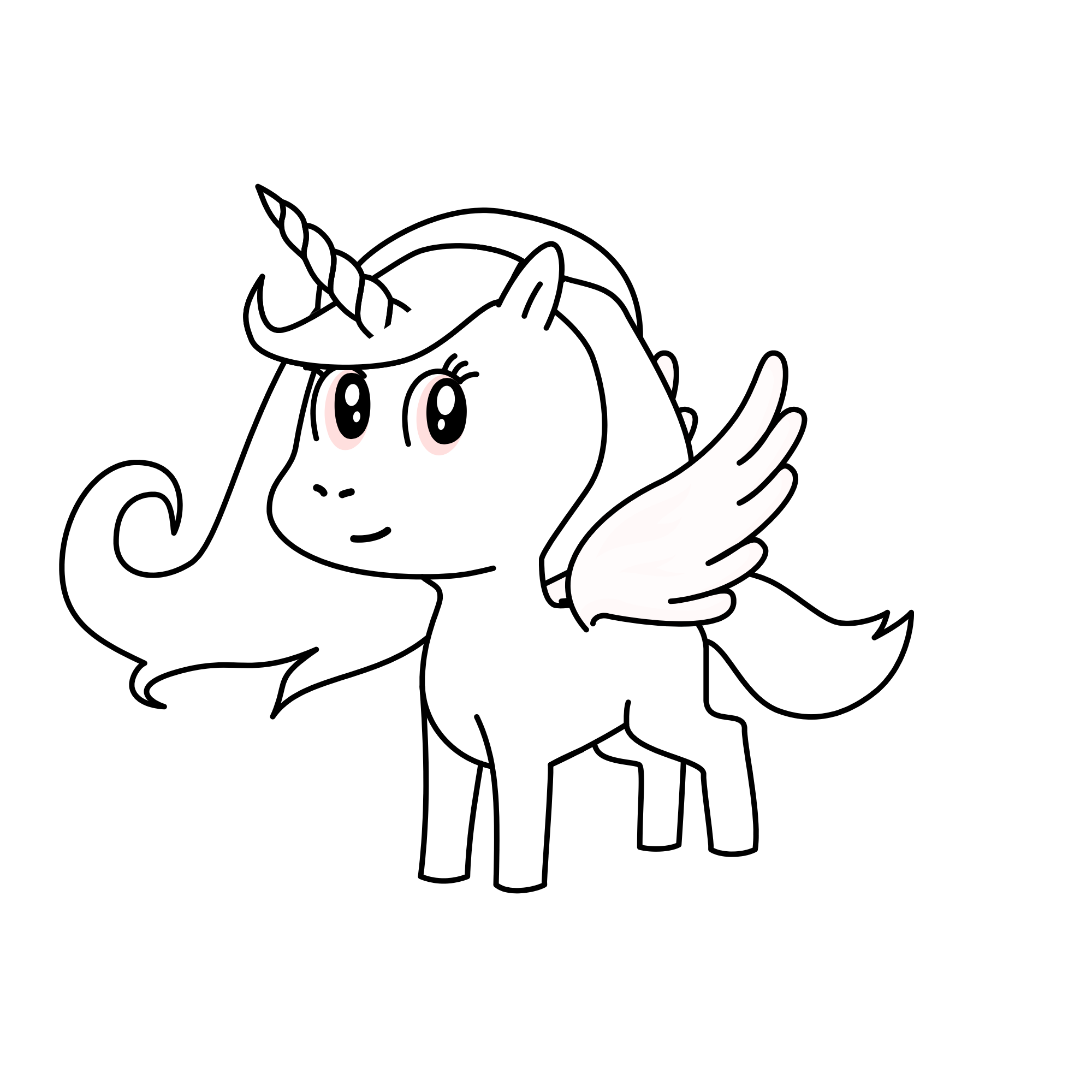 Pegasus, the unicorn