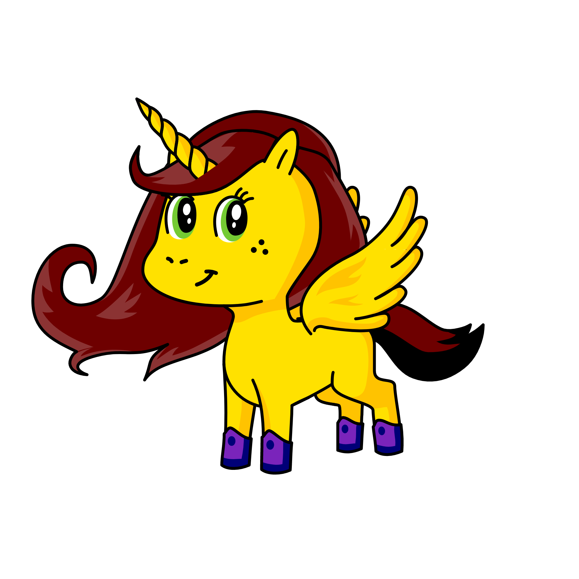 Linda Frank, the unicorn