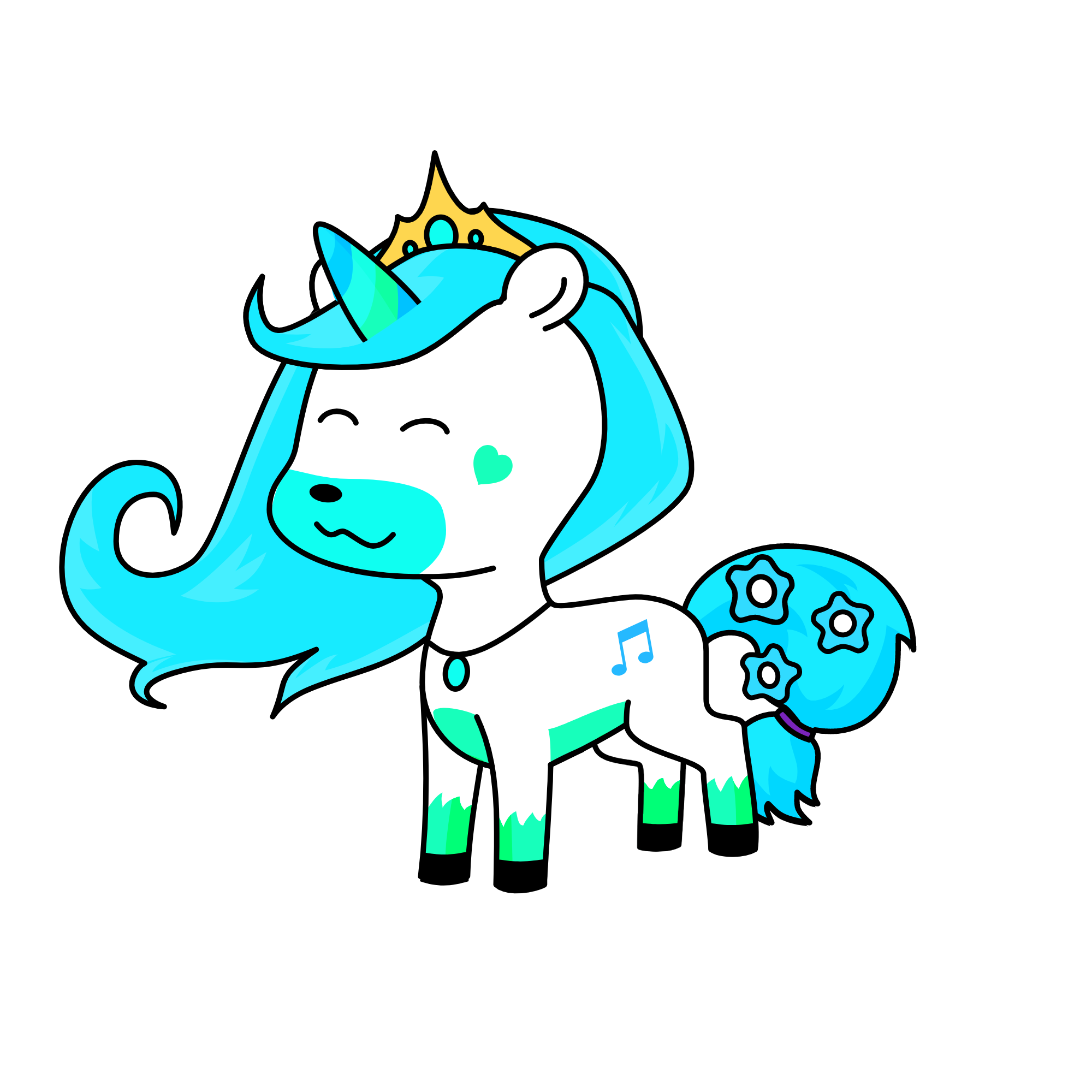 Bille, the unicorn