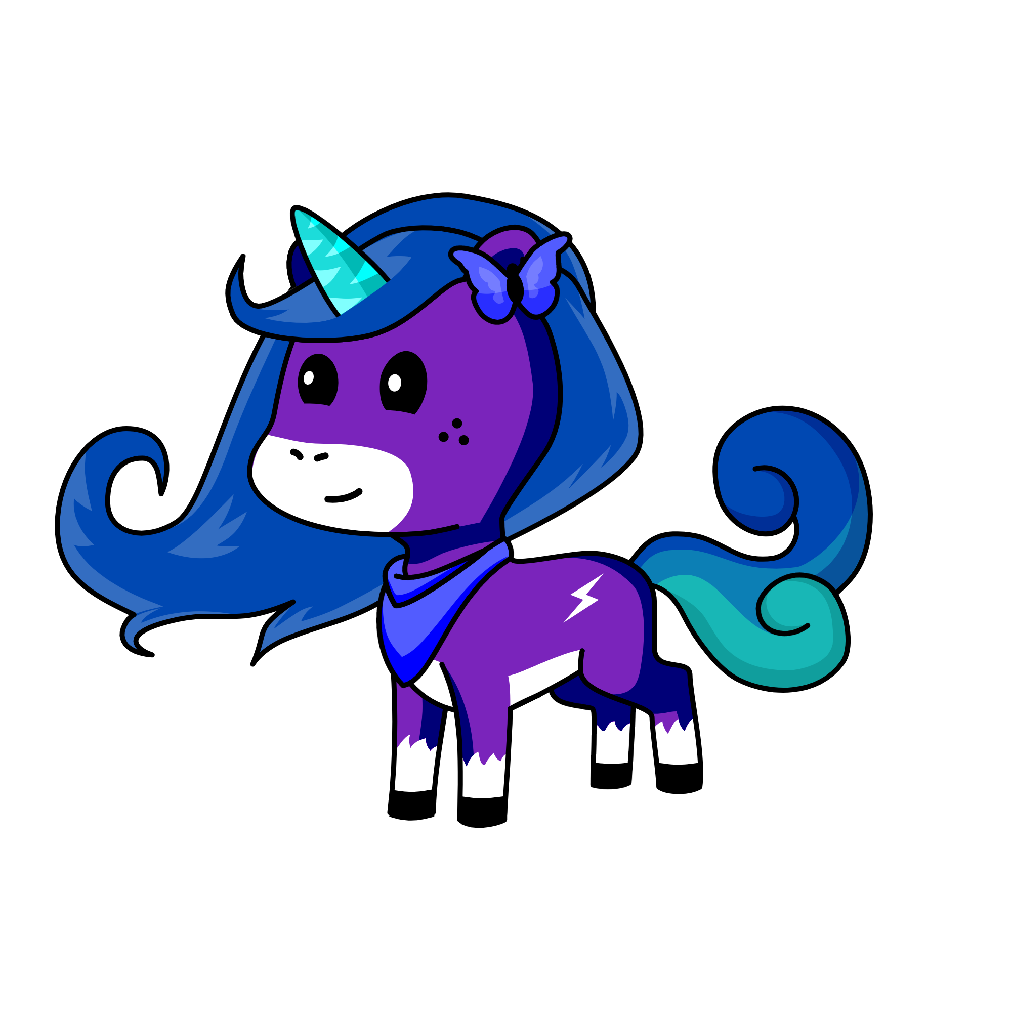 copo , the unicorn