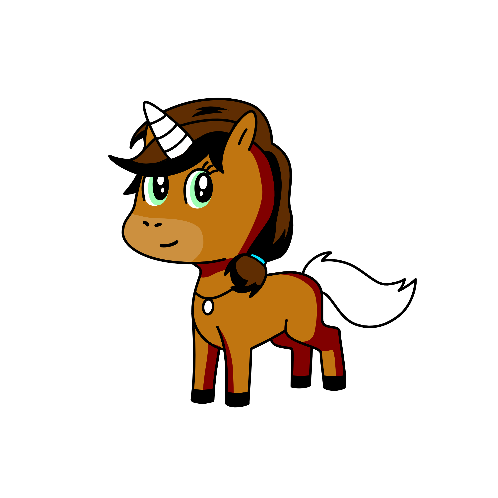 Lovely, the unicorn