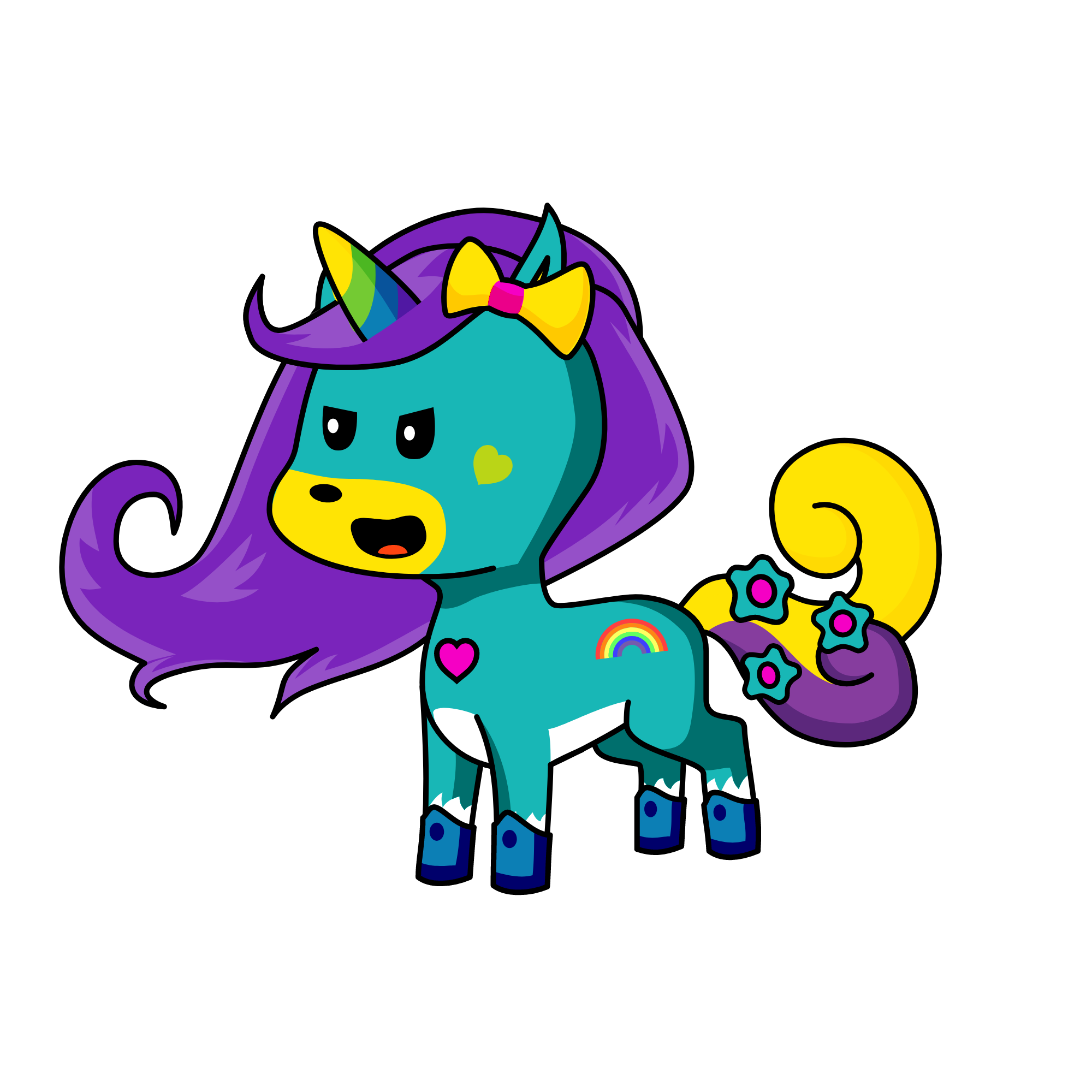Luahna, the unicorn