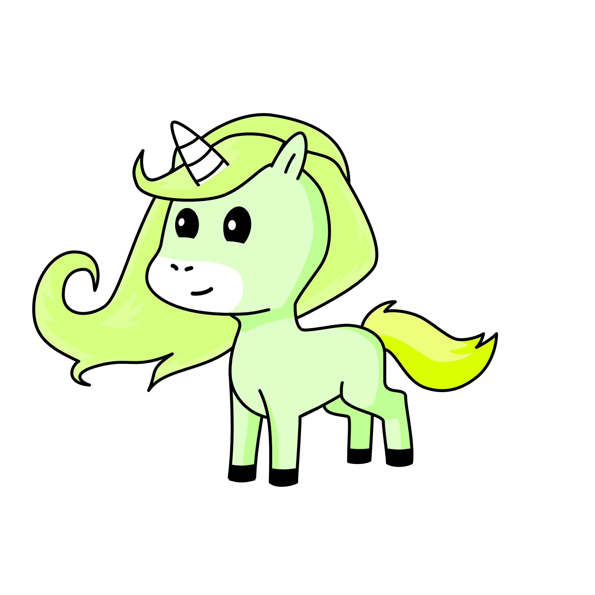 Love Lime, the unicorn