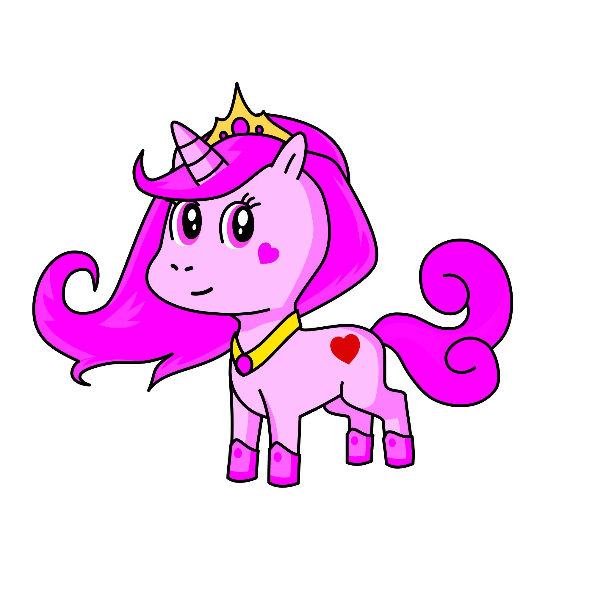 Sparkle Hearts, the unicorn