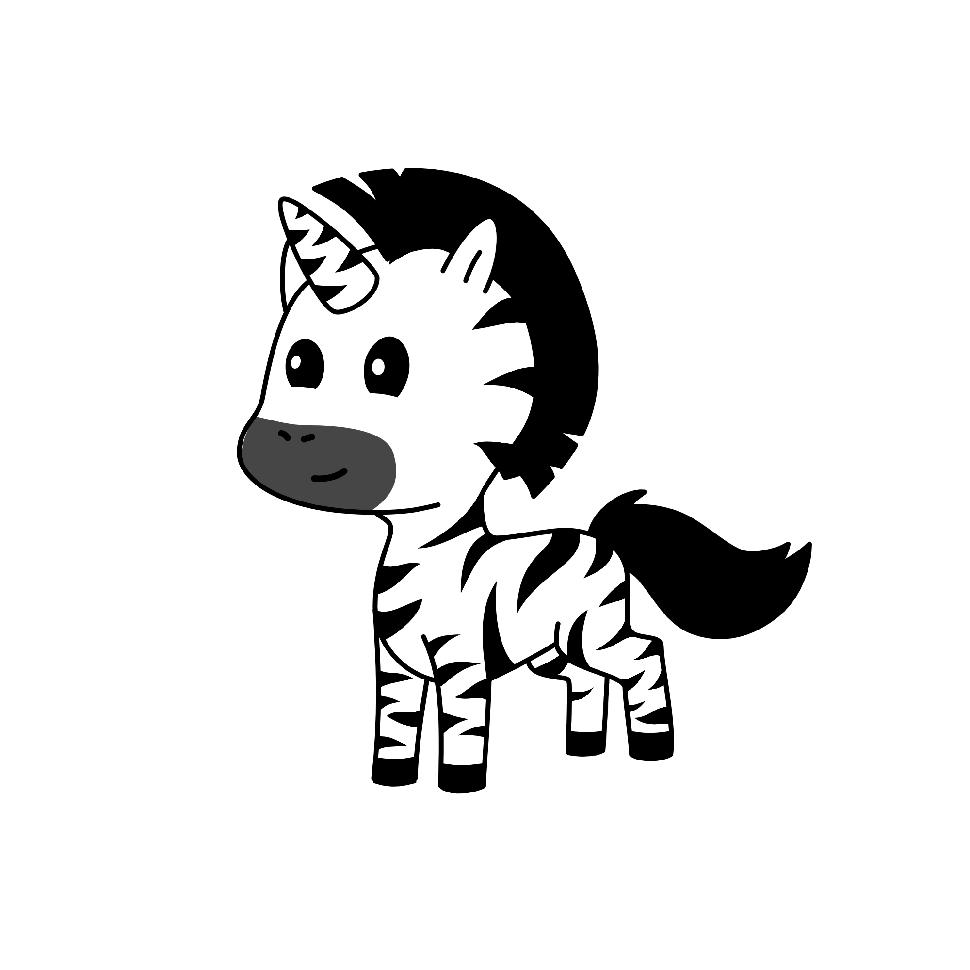 Uni-Zebra, the unicorn