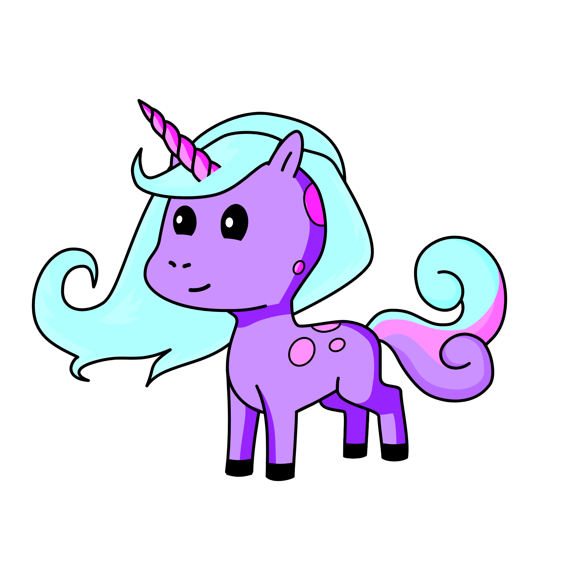 Planet Moon, the unicorn