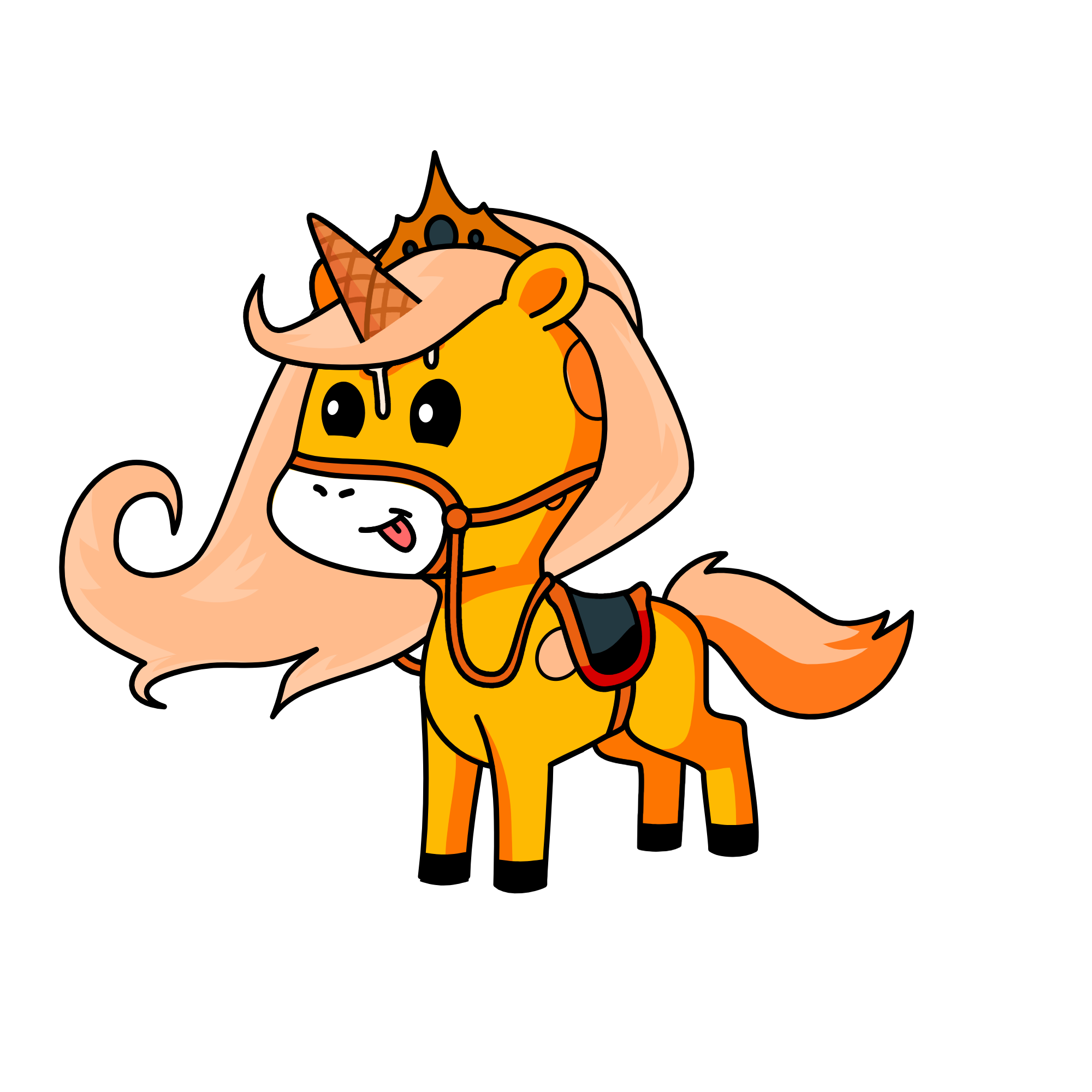 Creamily OJ, the unicorn