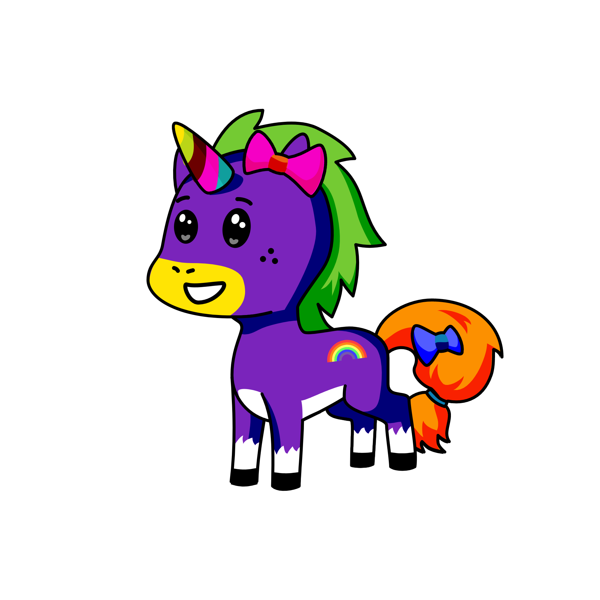 arcoiris, the unicorn