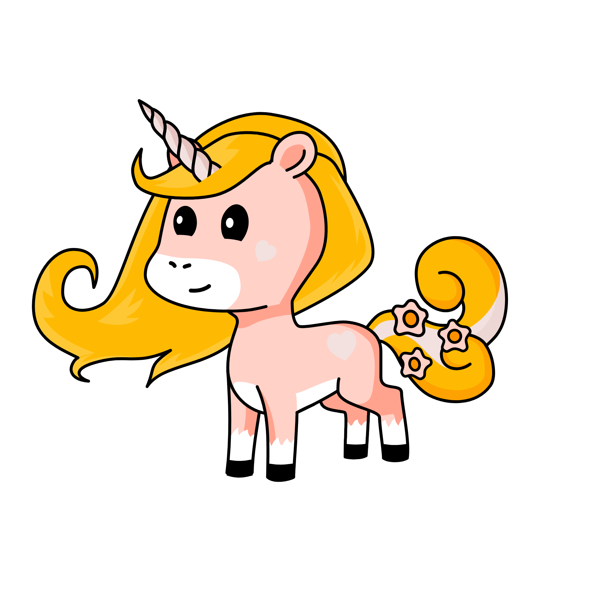 Valentine, the unicorn
