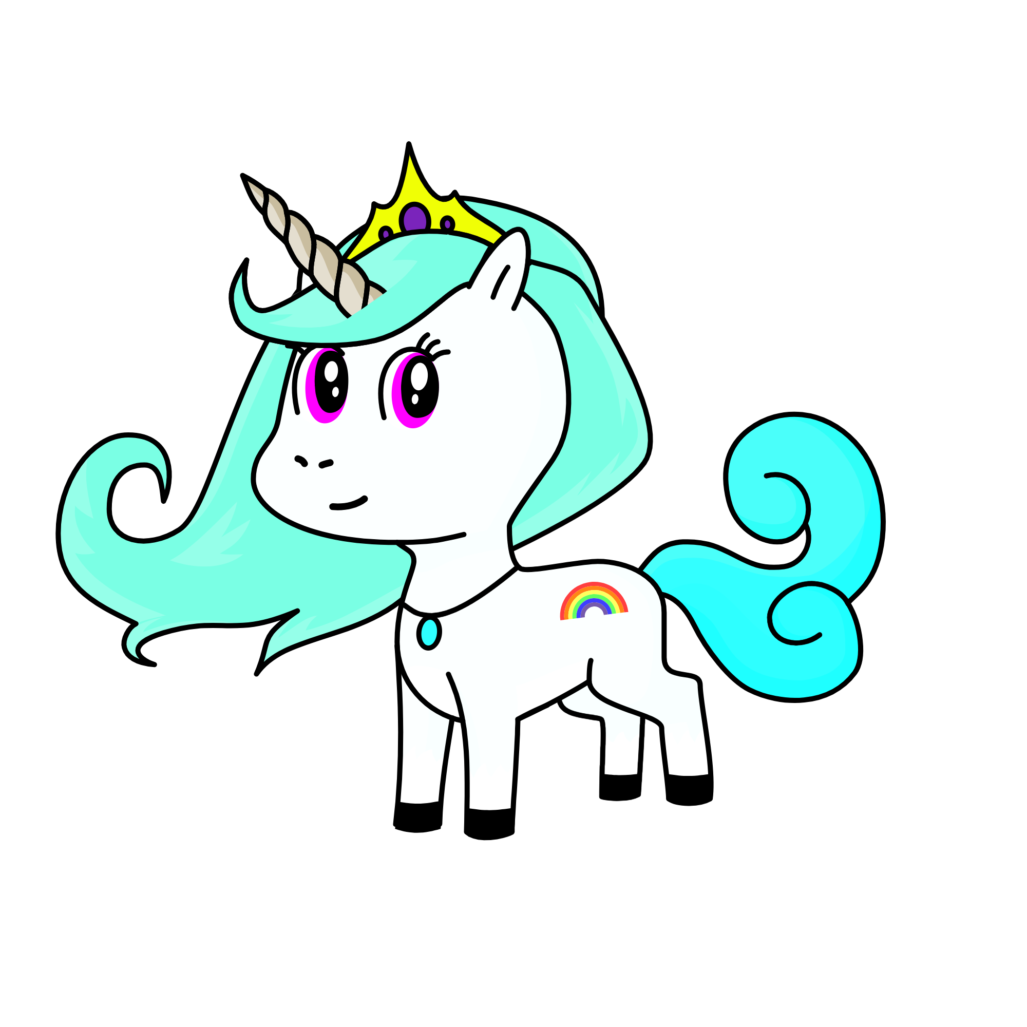Raya, the unicorn