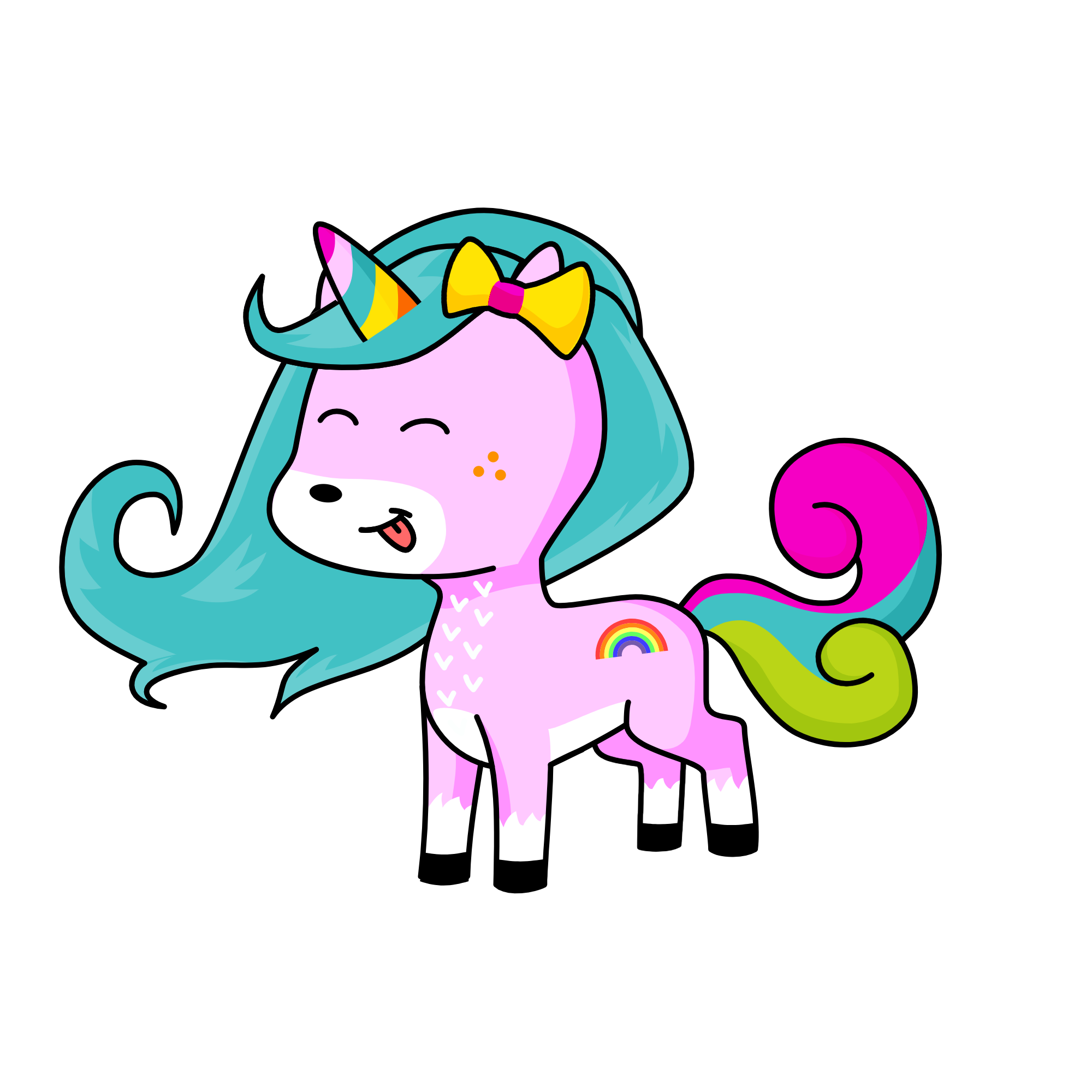candy, the unicorn