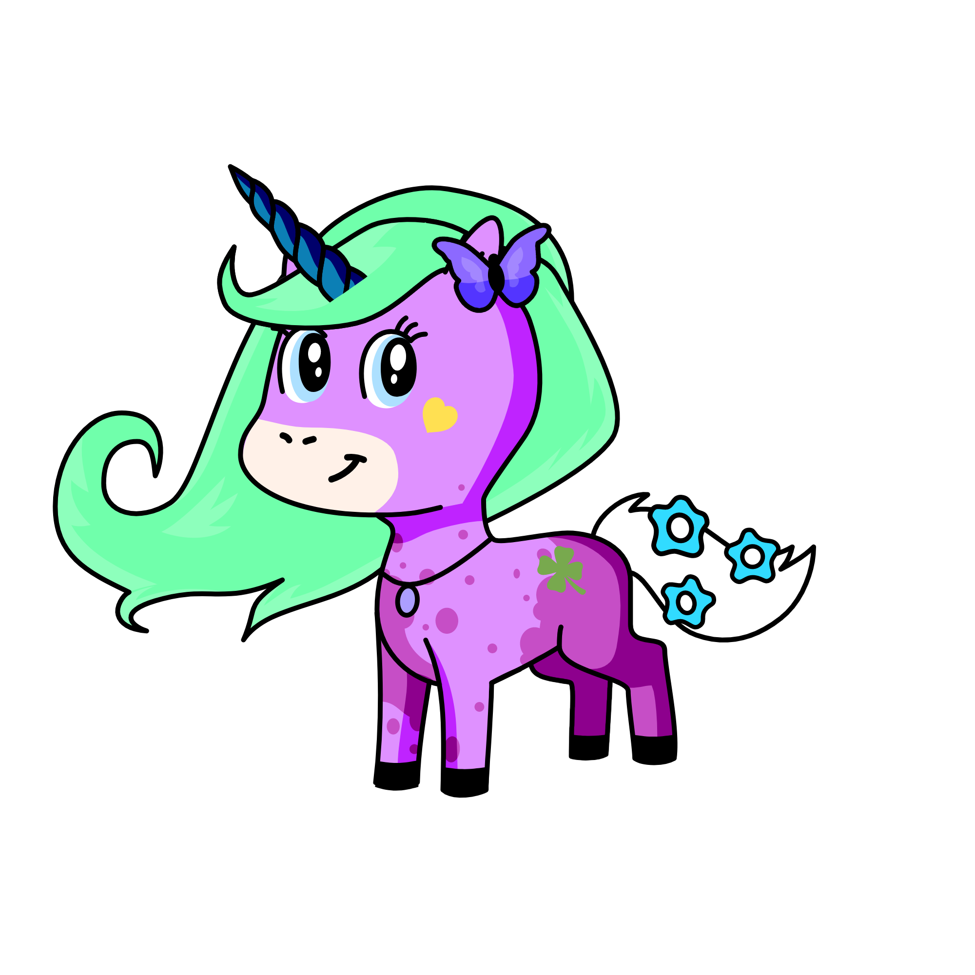 Ivy, the unicorn