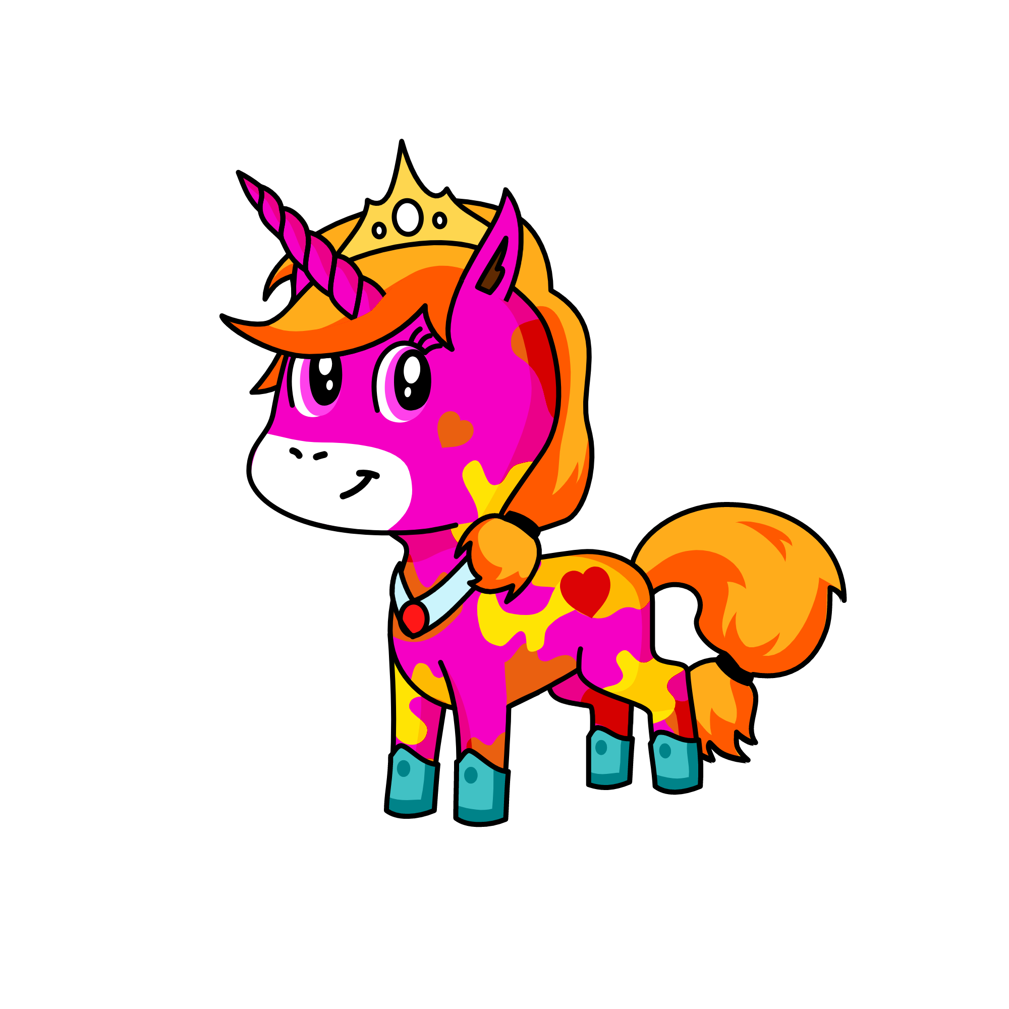cloudiesky, the unicorn