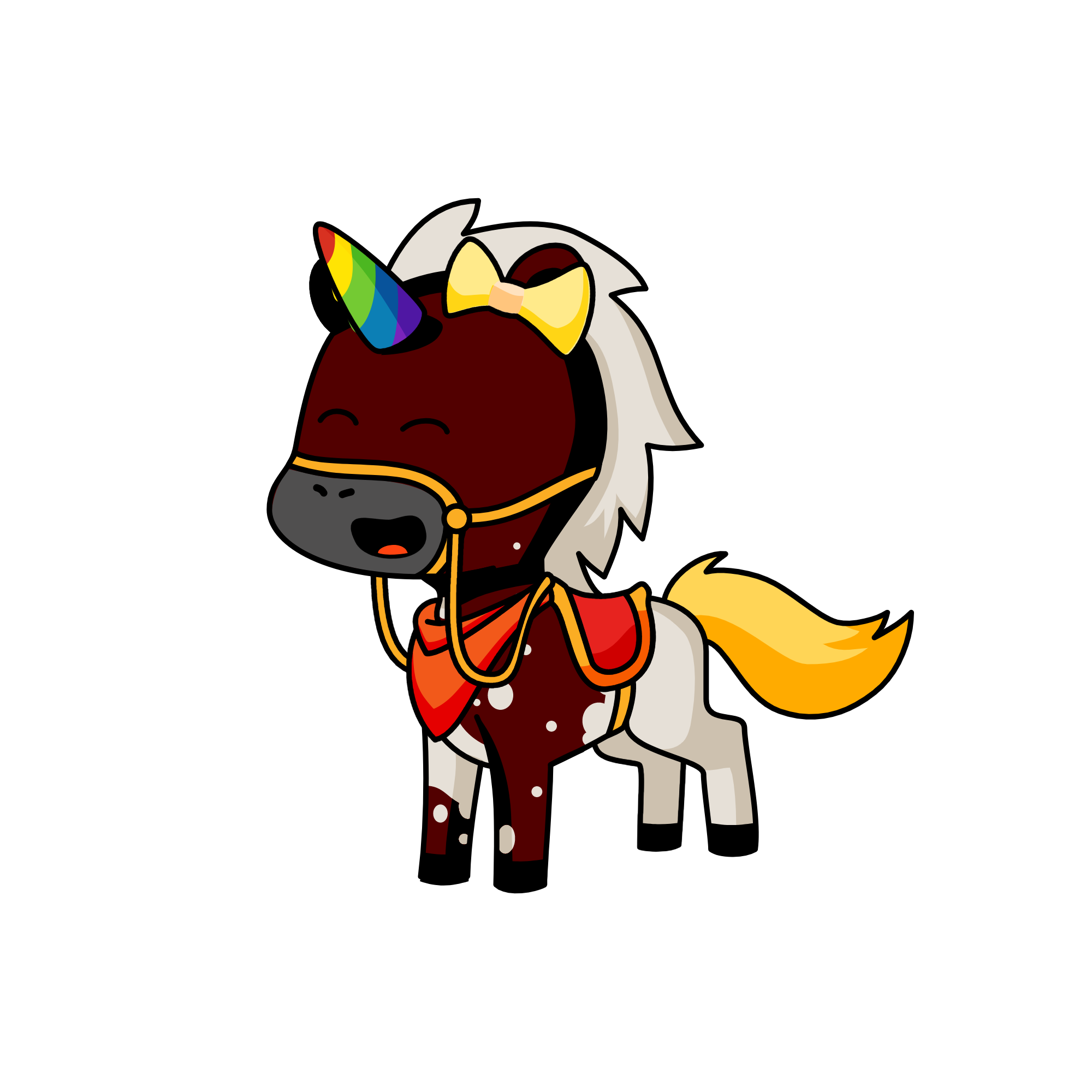 brounie, the unicorn