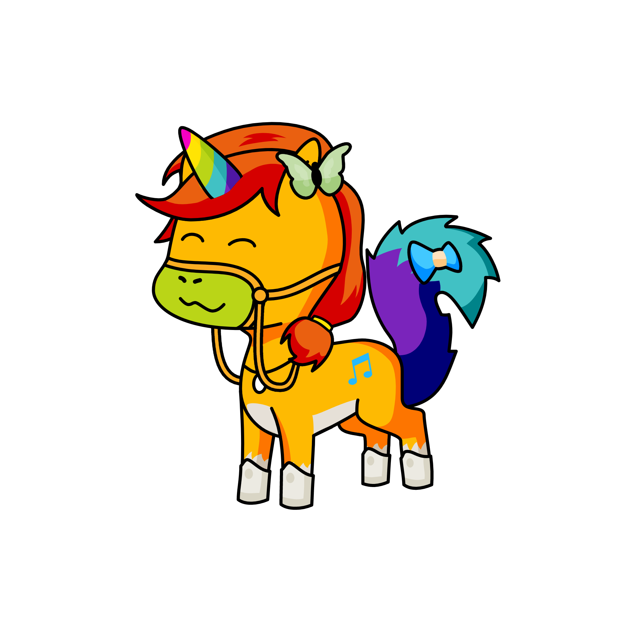 hi, the unicorn