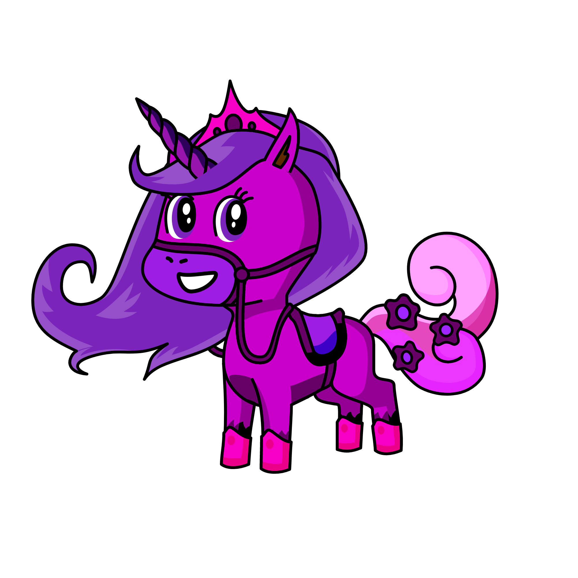 Princess Luna, the unicorn