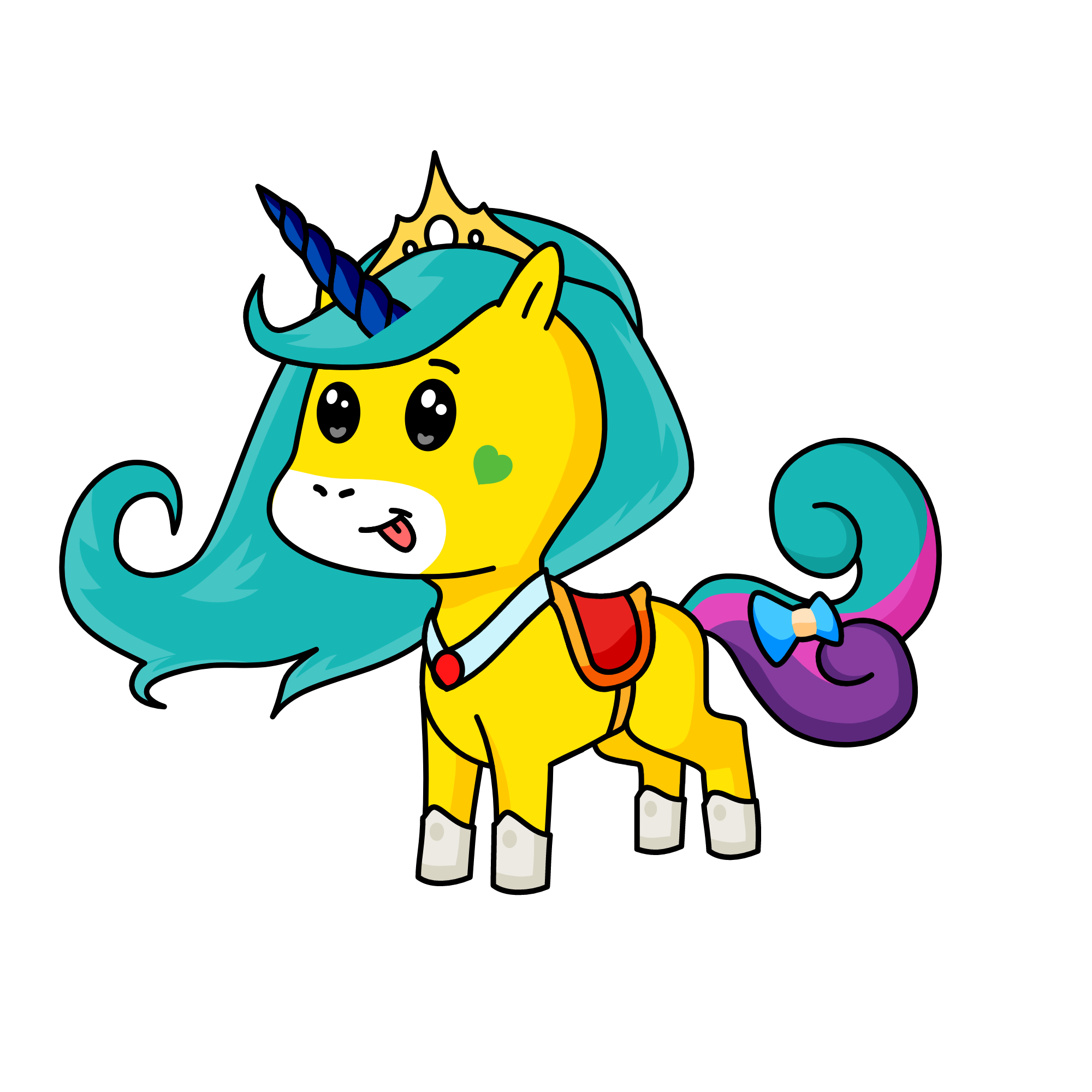 哈囉, the unicorn