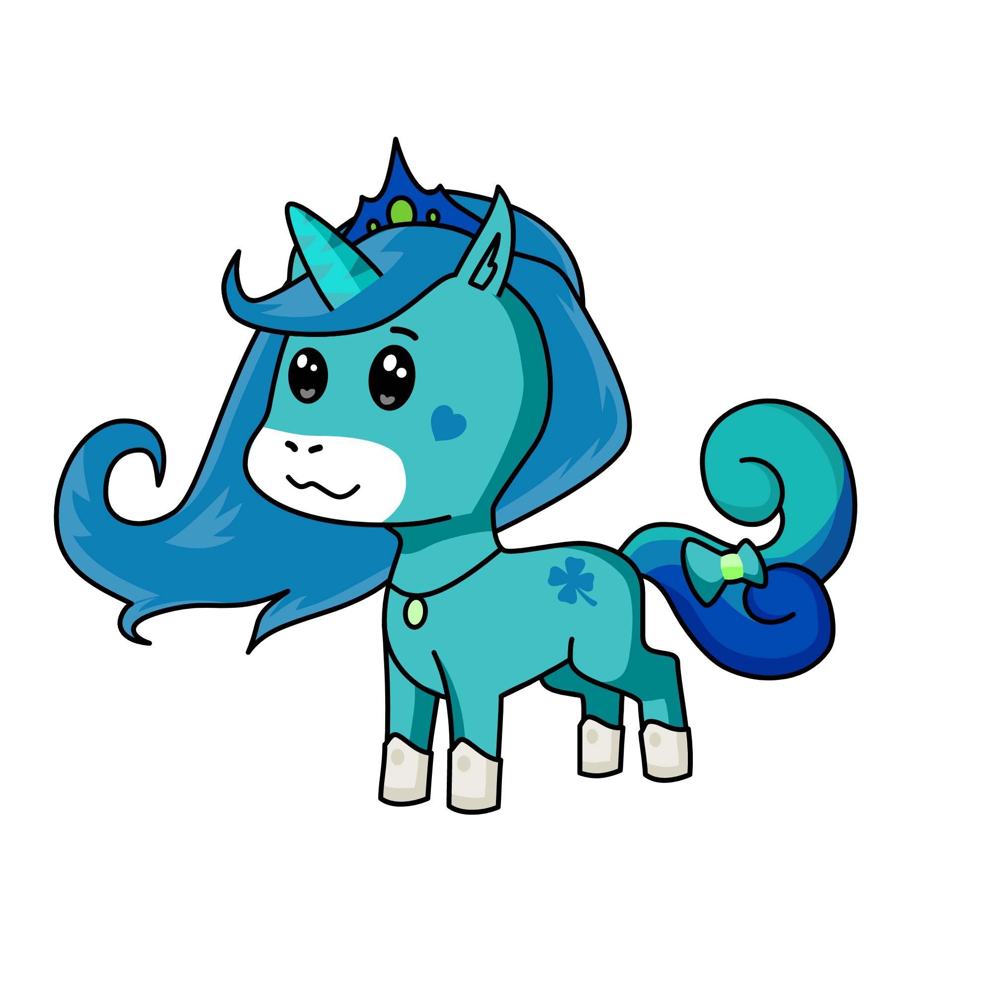 嗚嗚, the unicorn
