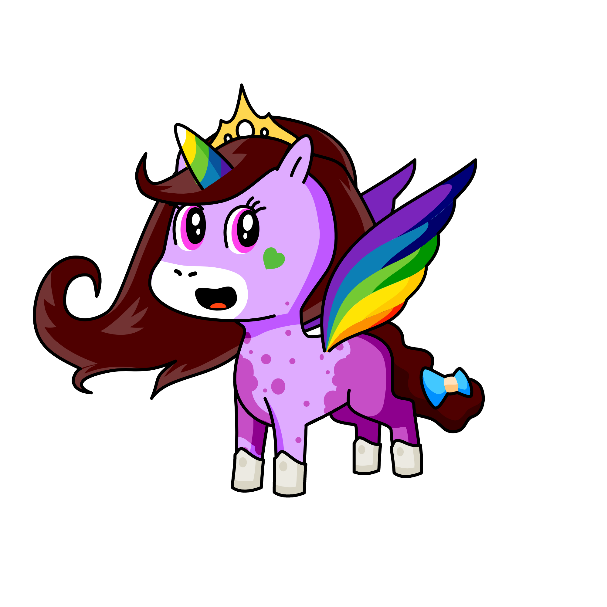 queen, the unicorn