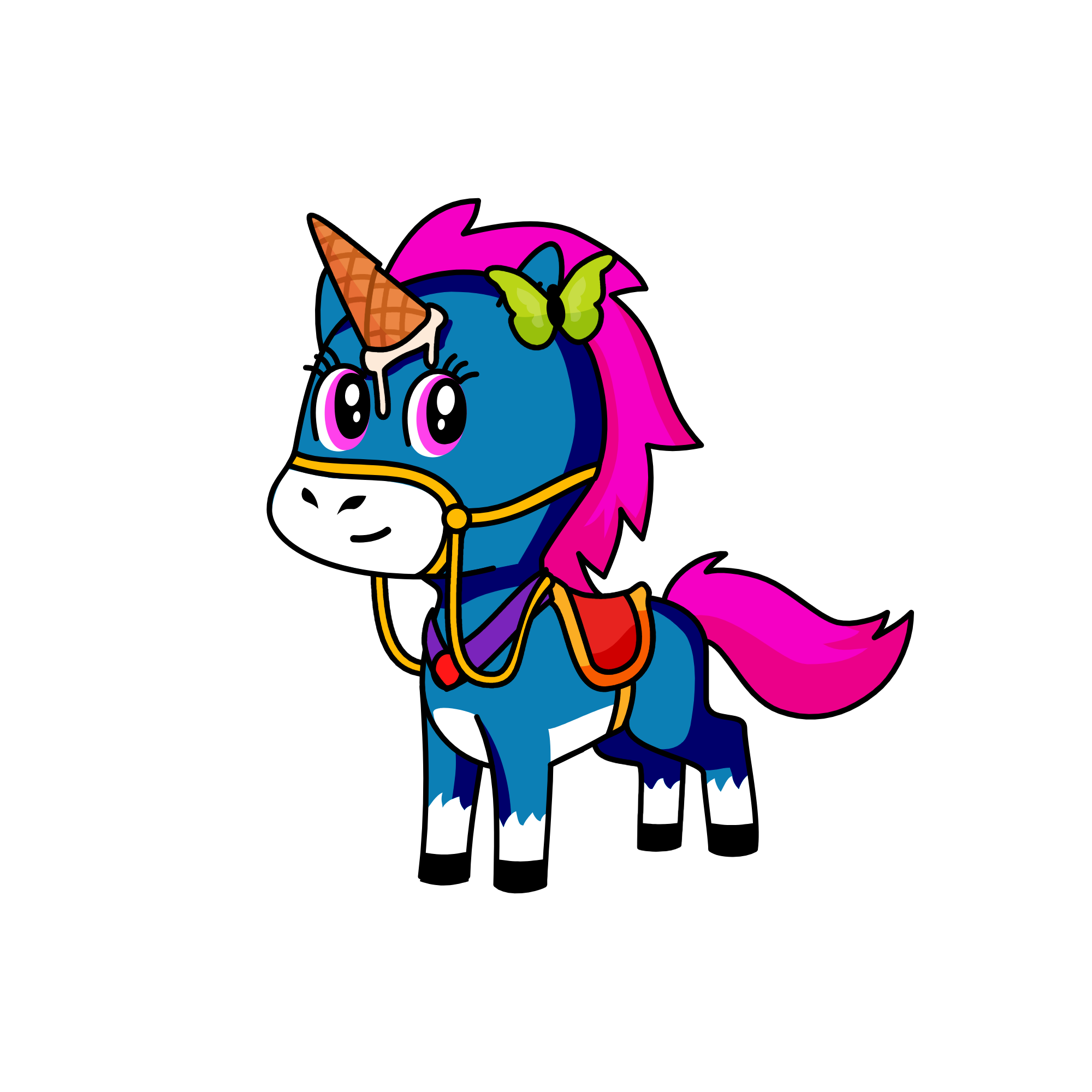 ice crem, the unicorn