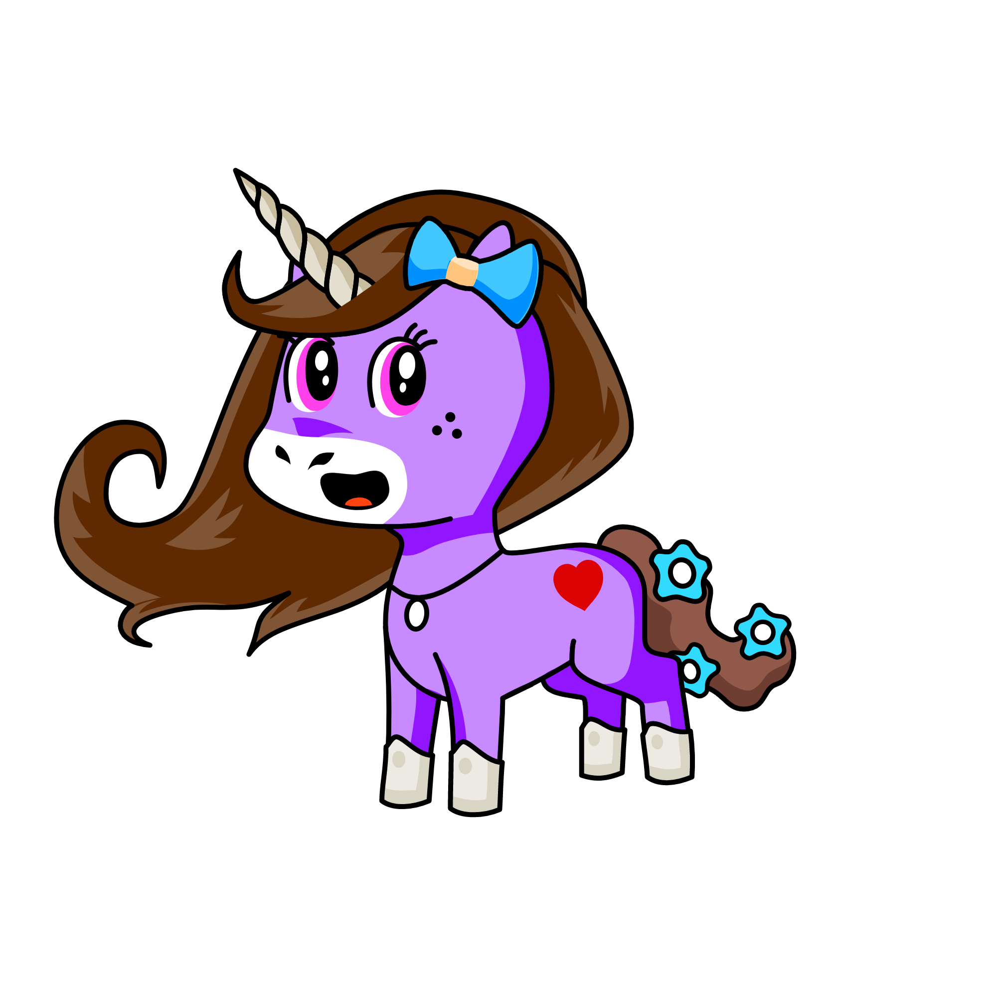 Lolo, the unicorn