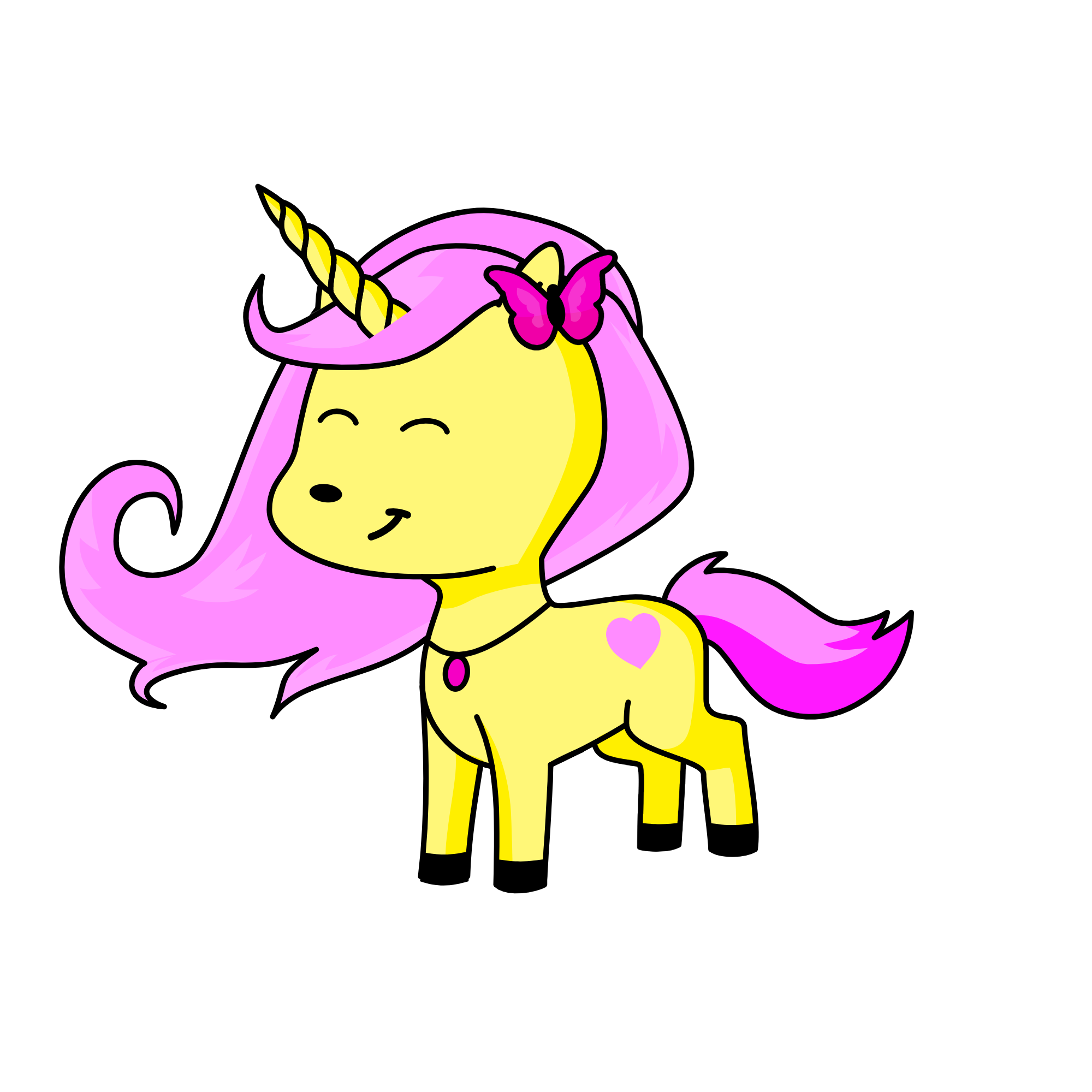 Fluttershy, the unicorn