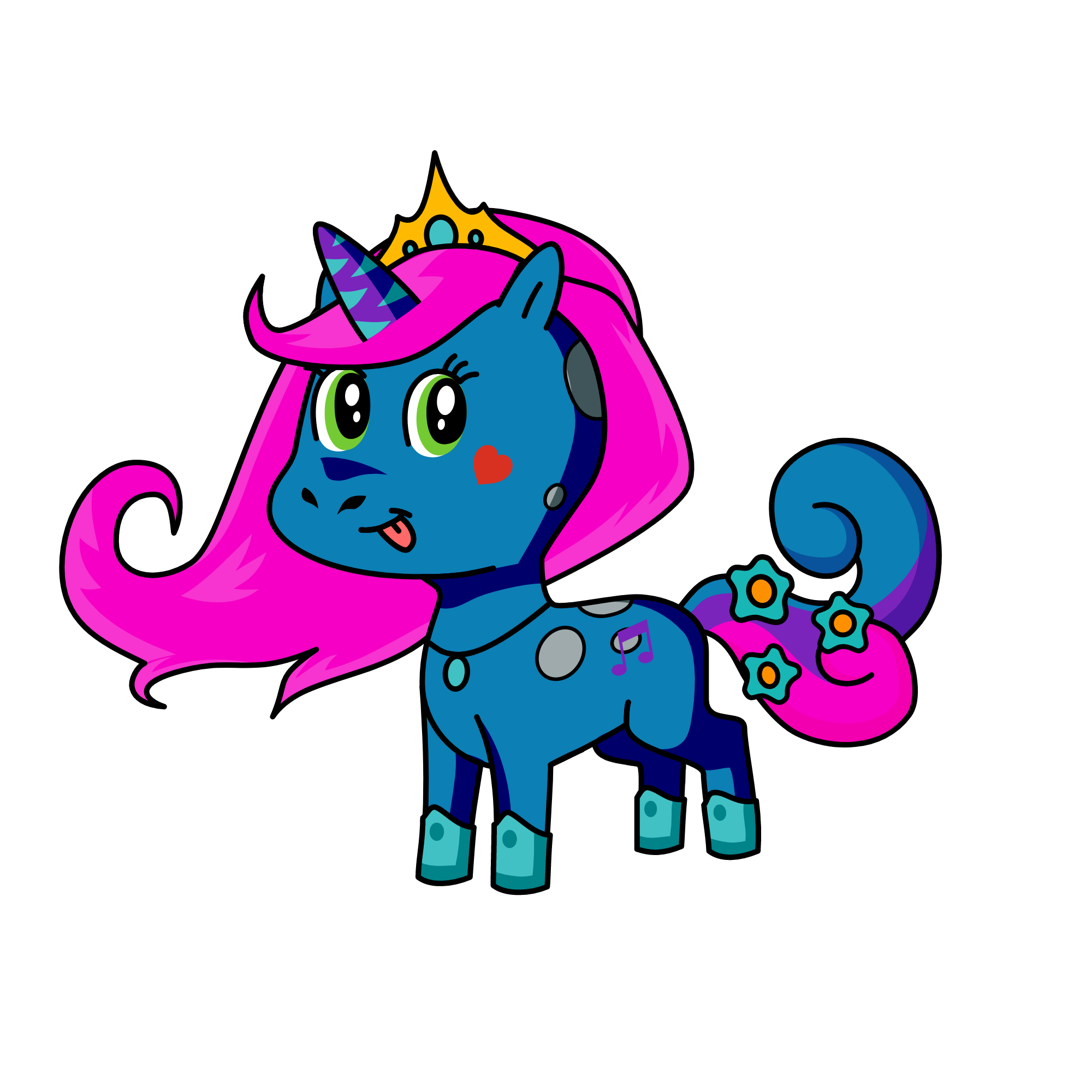 Luna, the unicorn