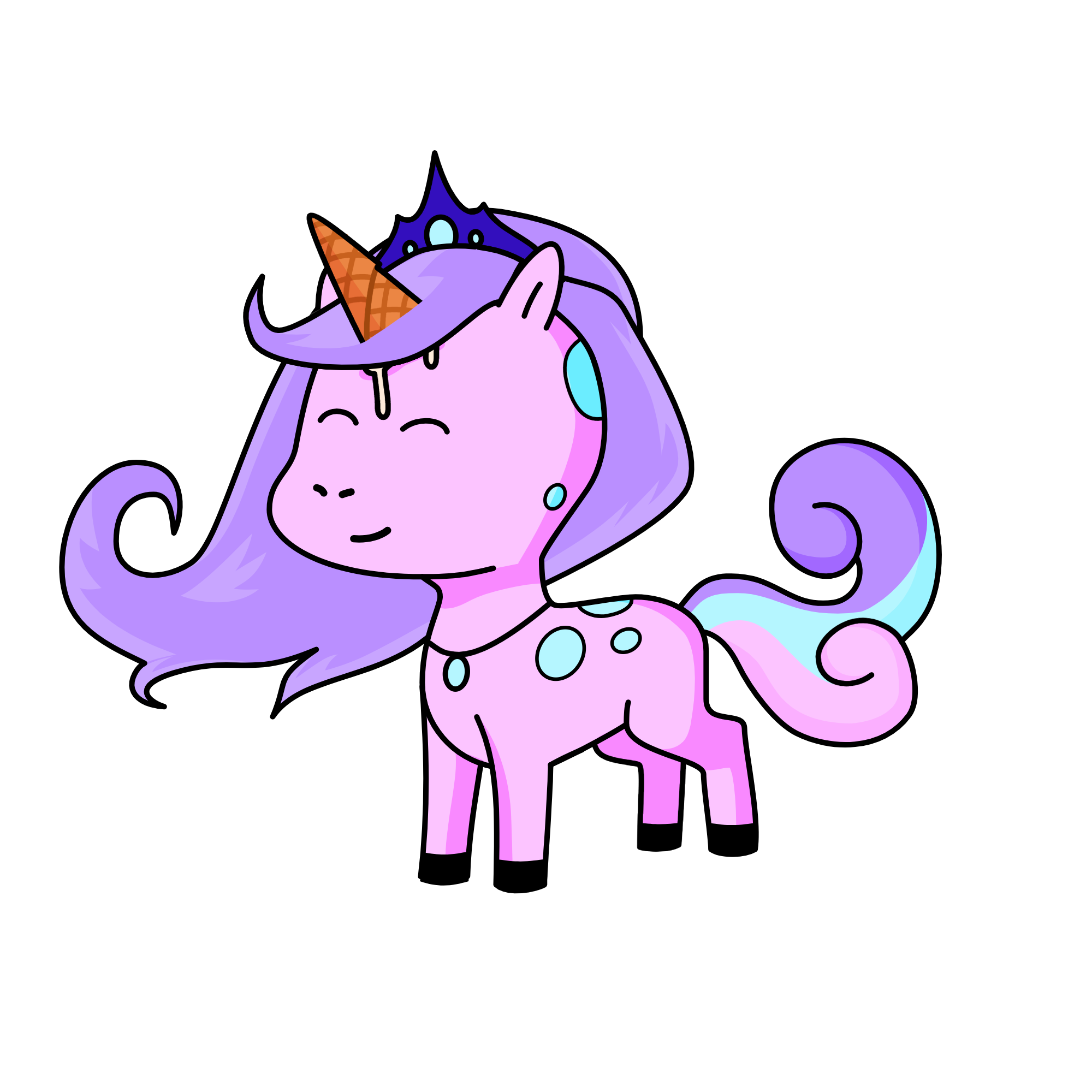 Princess Creamy, the unicorn