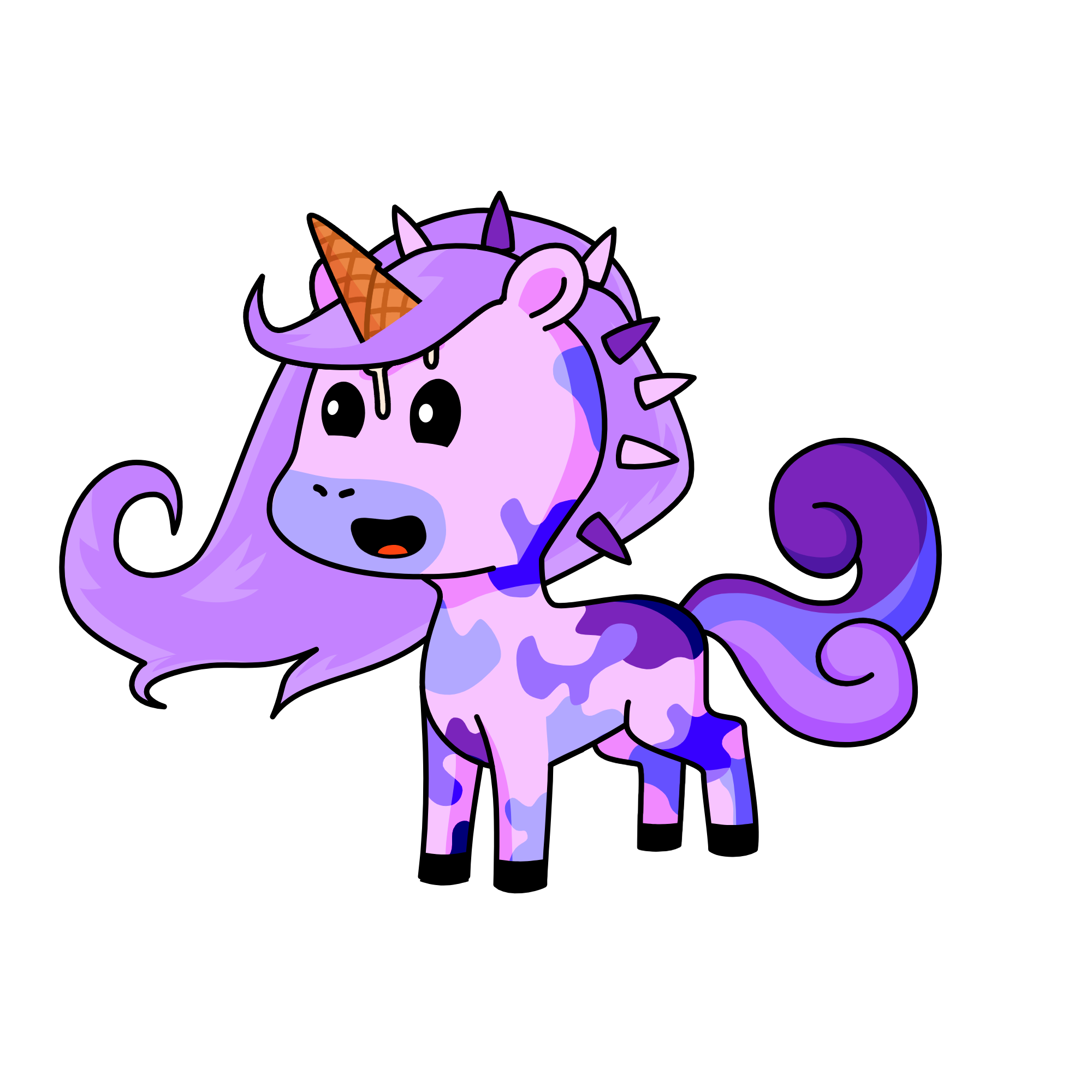 Sundae Splotch, the unicorn