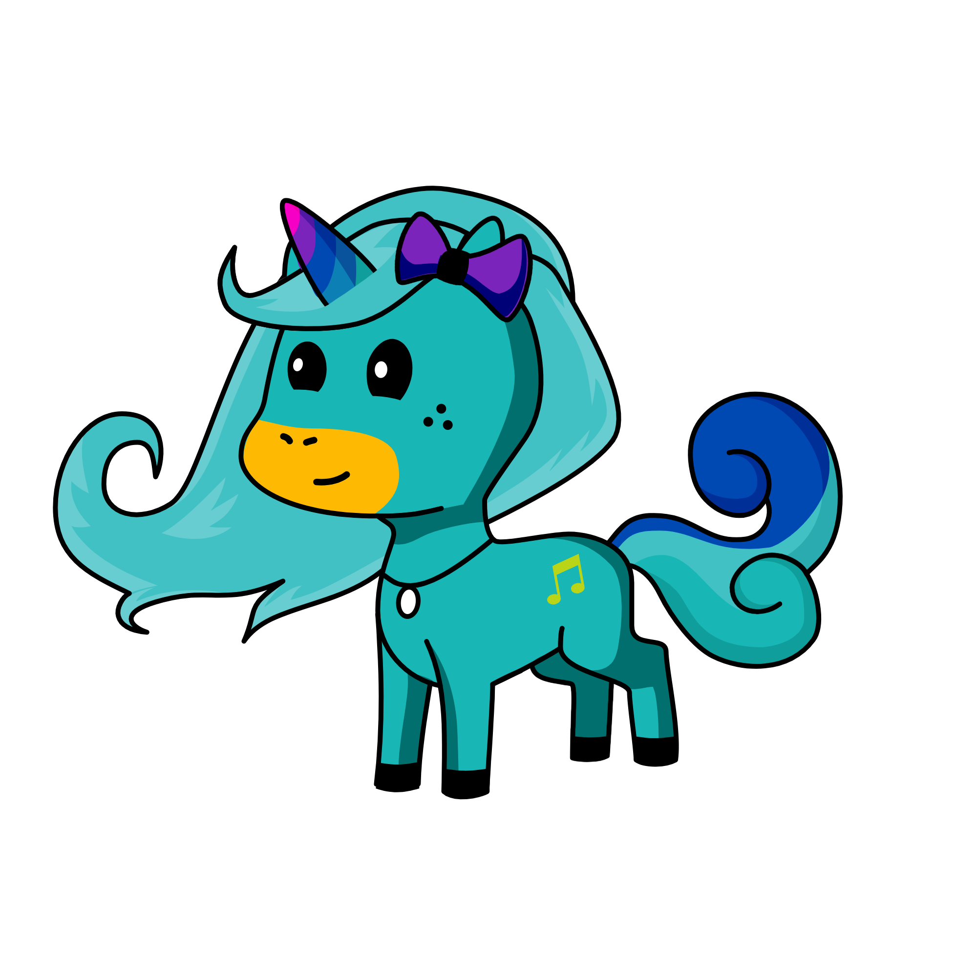 Einstein, the unicorn